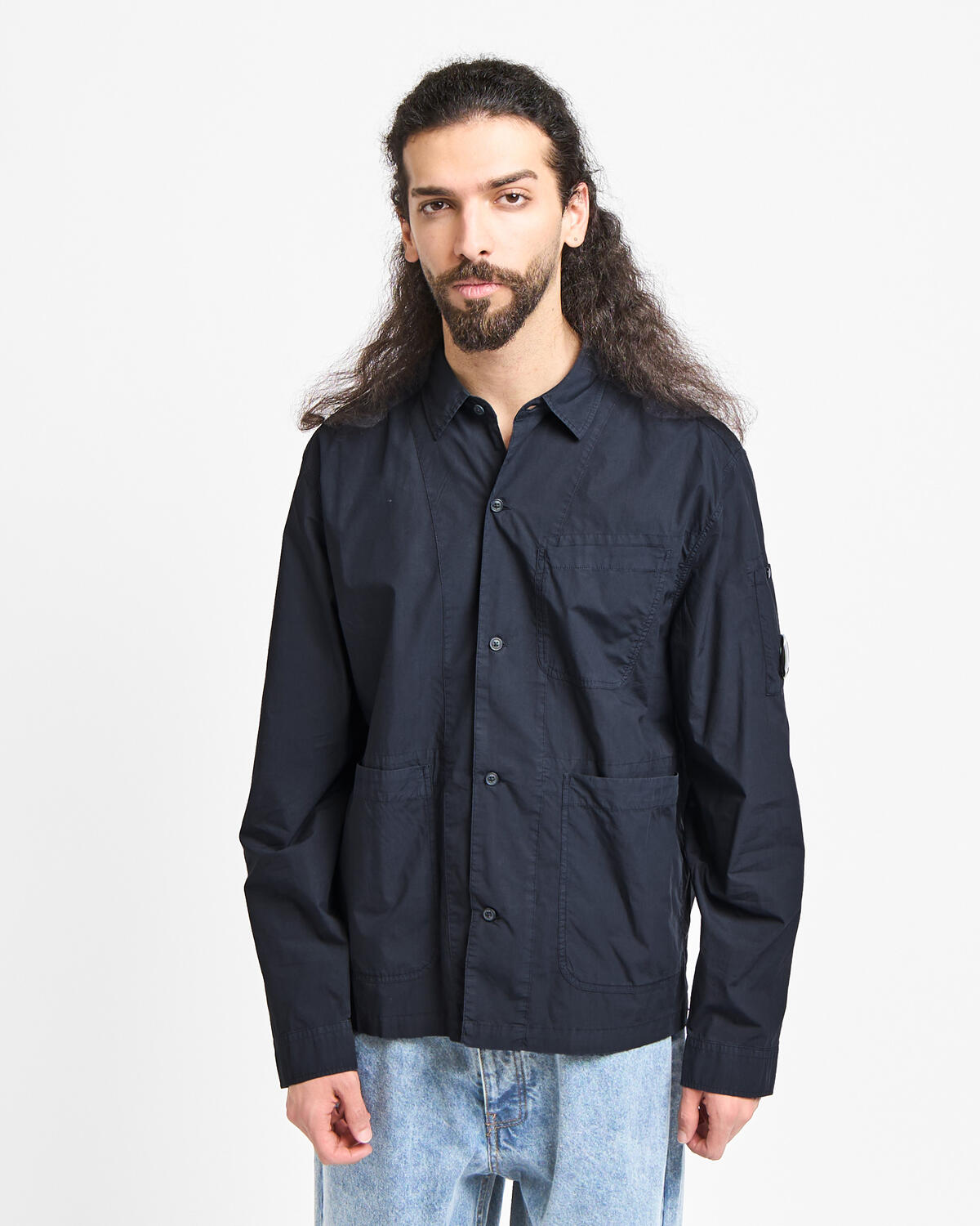 C.P. Company Overshirt In Popeline - Image 4