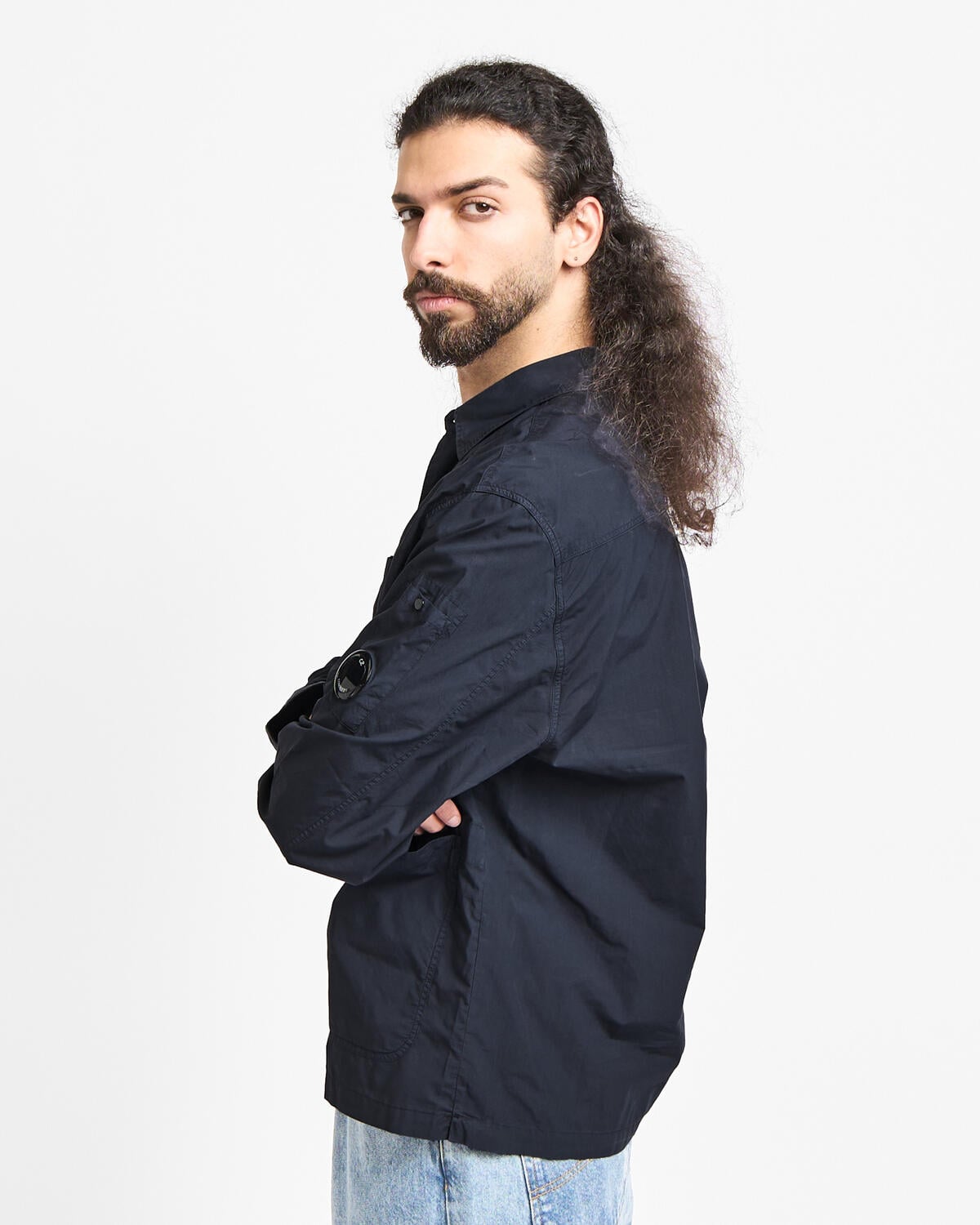 C.P. Company Overshirt In Popeline - Image 5