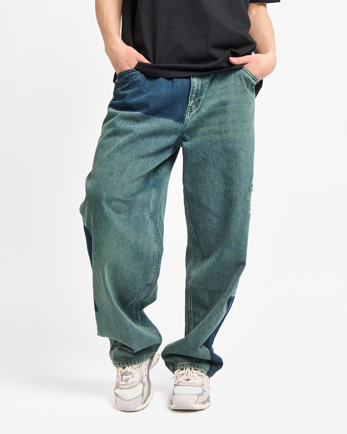 Dime Baggy Denim Pants - Image 4