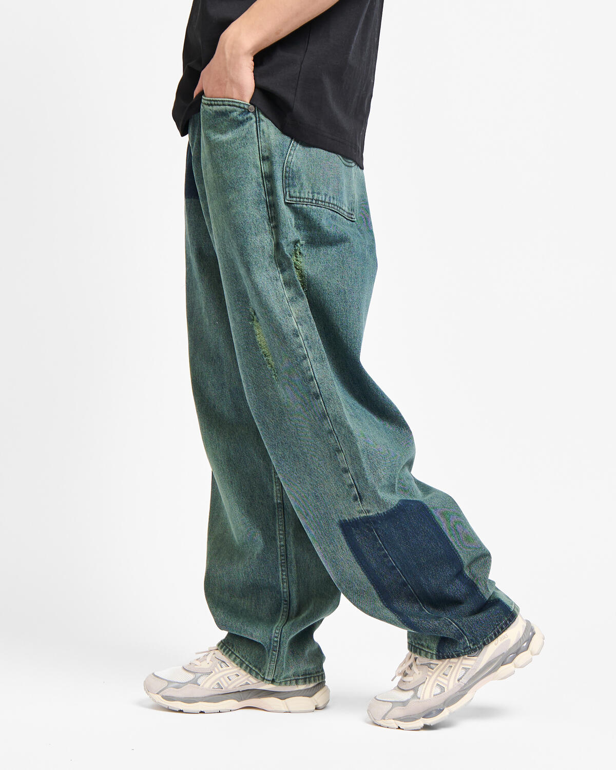 Dime Baggy Denim Pants - Image 5