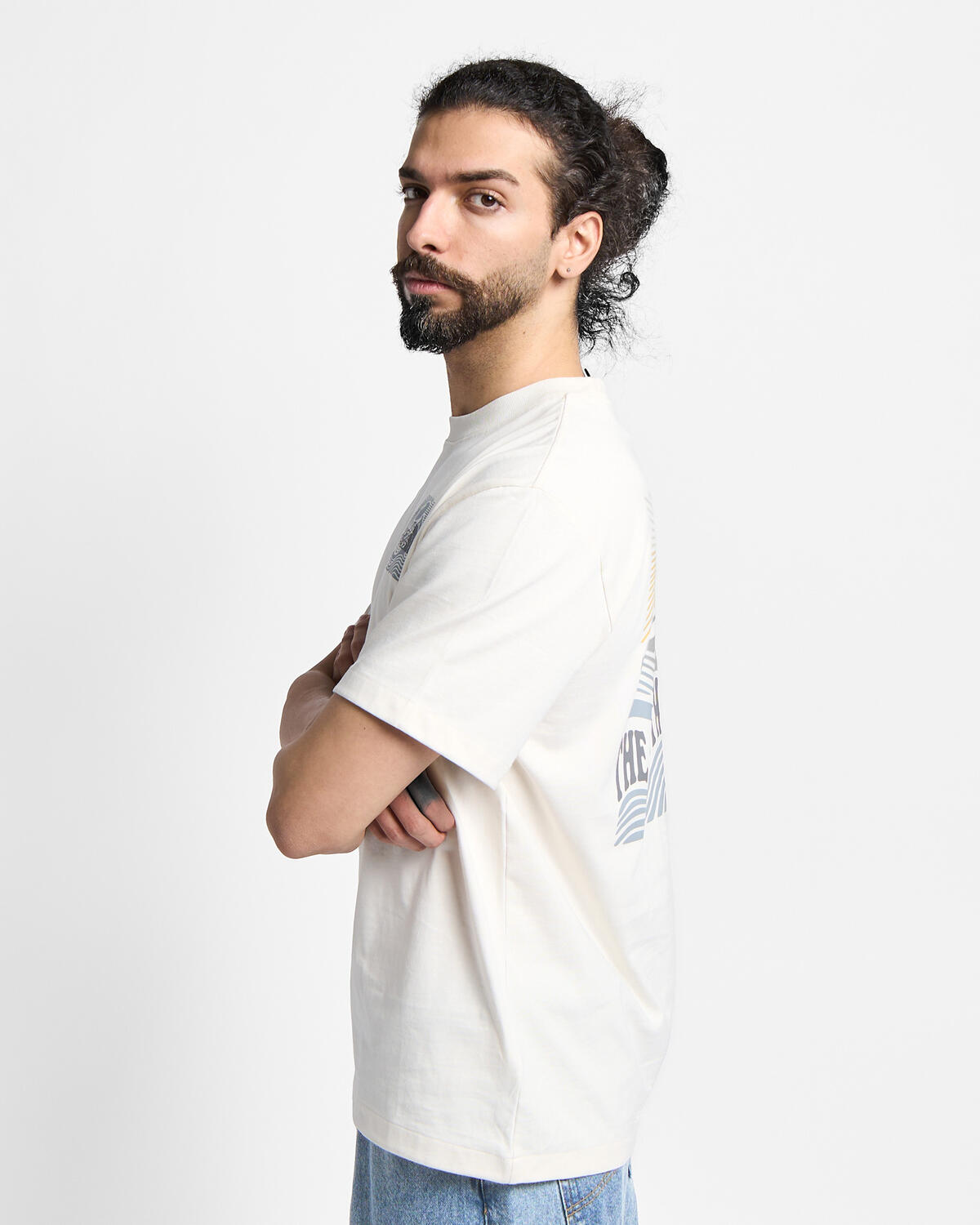 The North Face Mountain Escape Relaxed S/S Tee White - Image 5