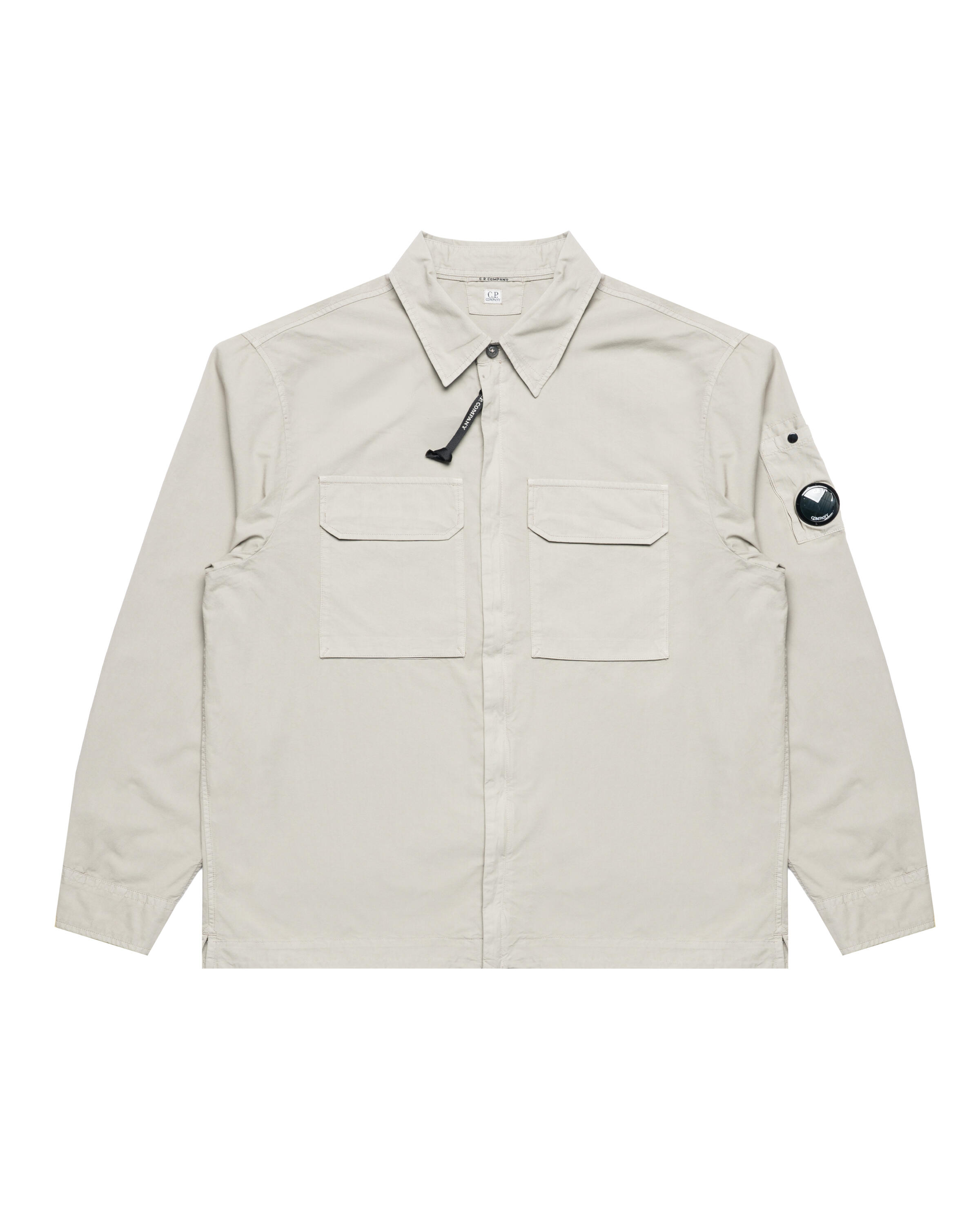 C.P. Company ORGANIC GABARDINE ZIPPED LENS OVERSHIRT