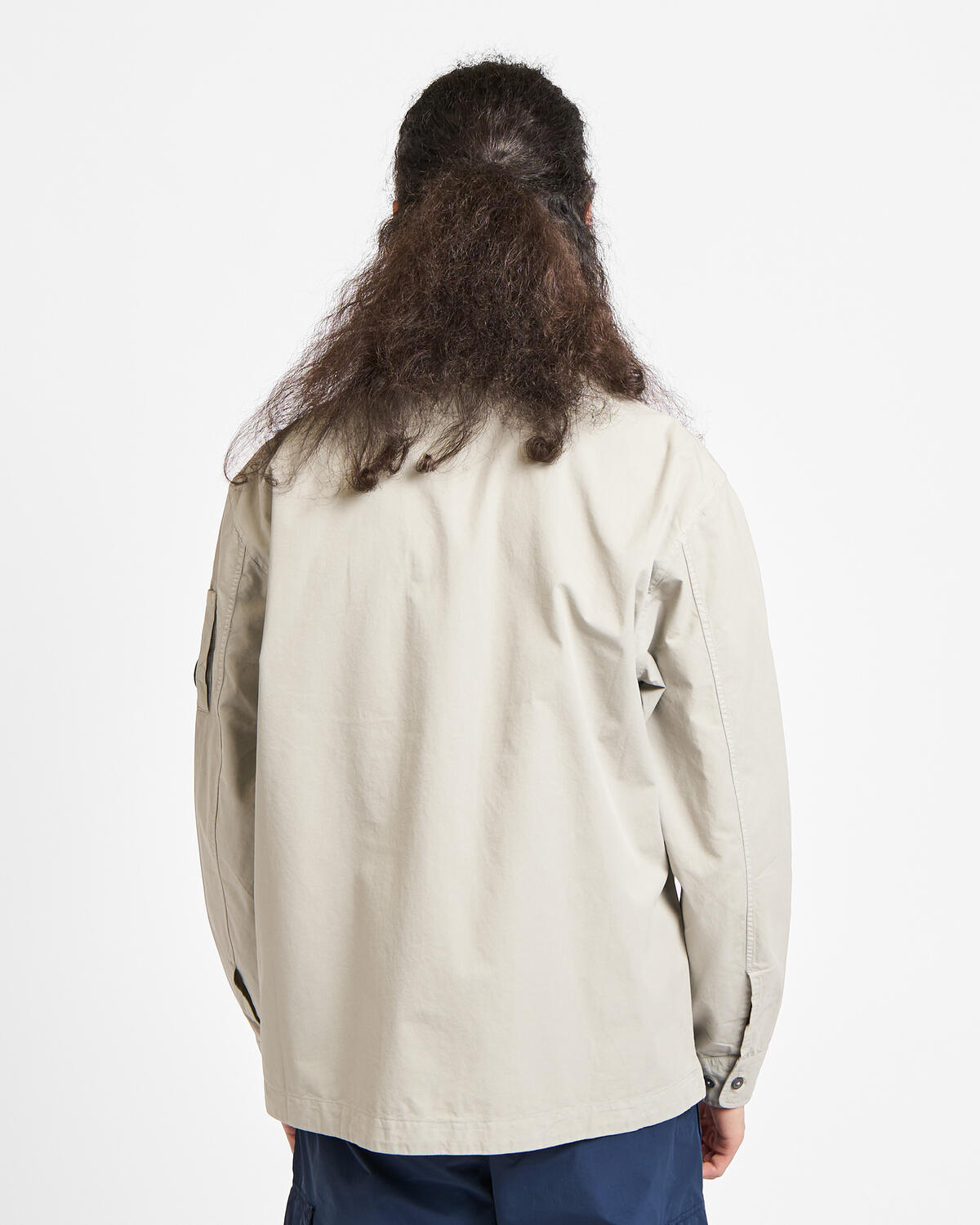 C.P. Company Organic Gabardine Zipped Lens Overshirt - Image 6