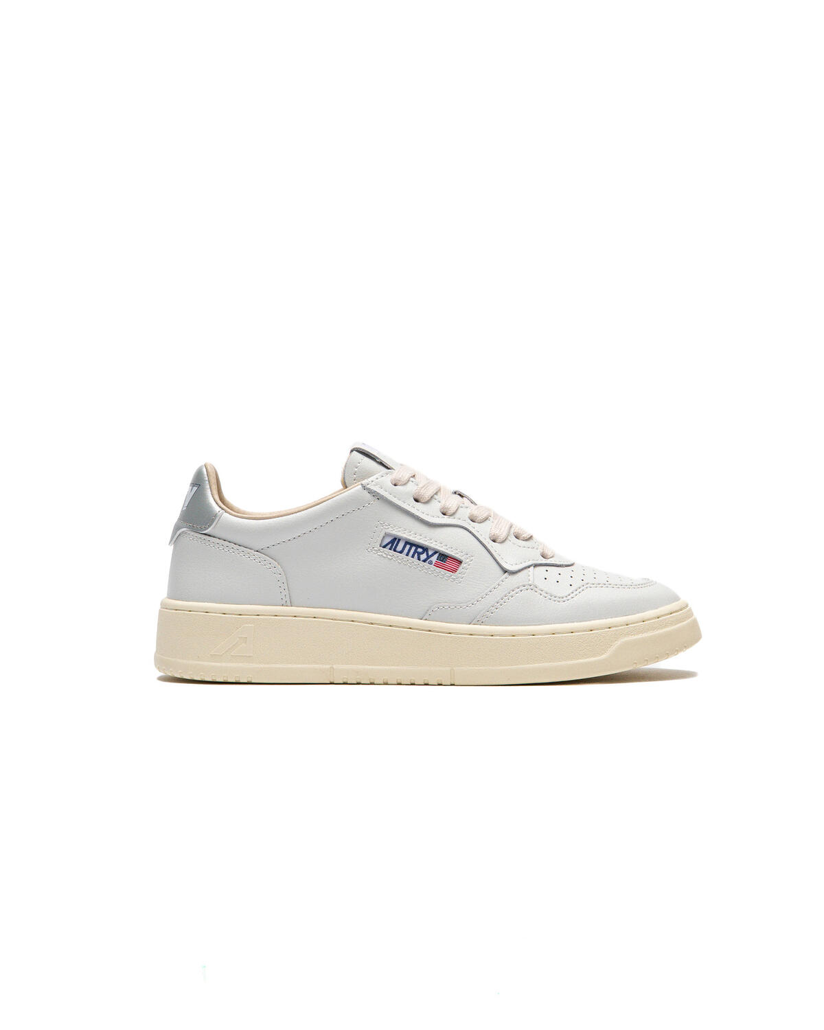 Autry Medalist Low Leat/Art Wht/Silver (Women's)