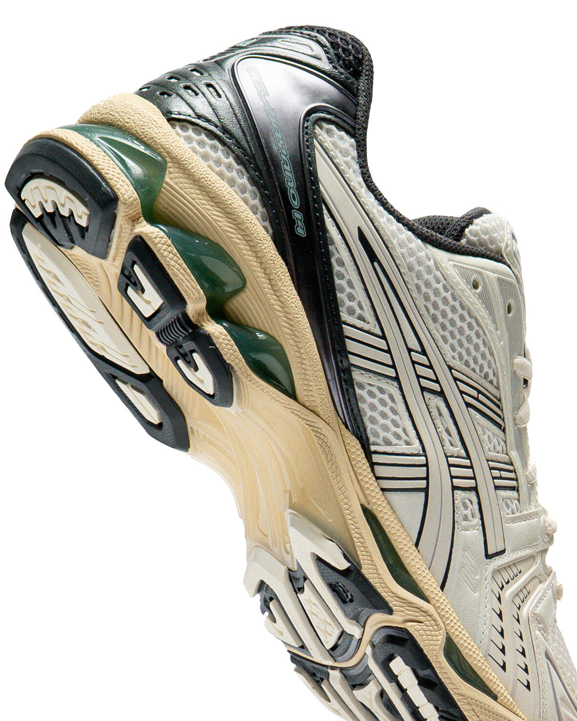 Asics Unisex Gel-Kayano 14 Cream Obsidian Grey 1203A537-113 - Image 37