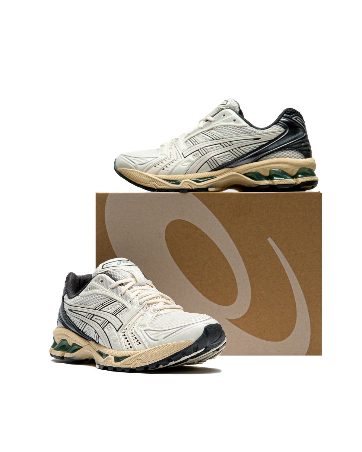 Asics Unisex Gel-Kayano 14 Cream Obsidian Grey 1203A537-113 - Image 36
