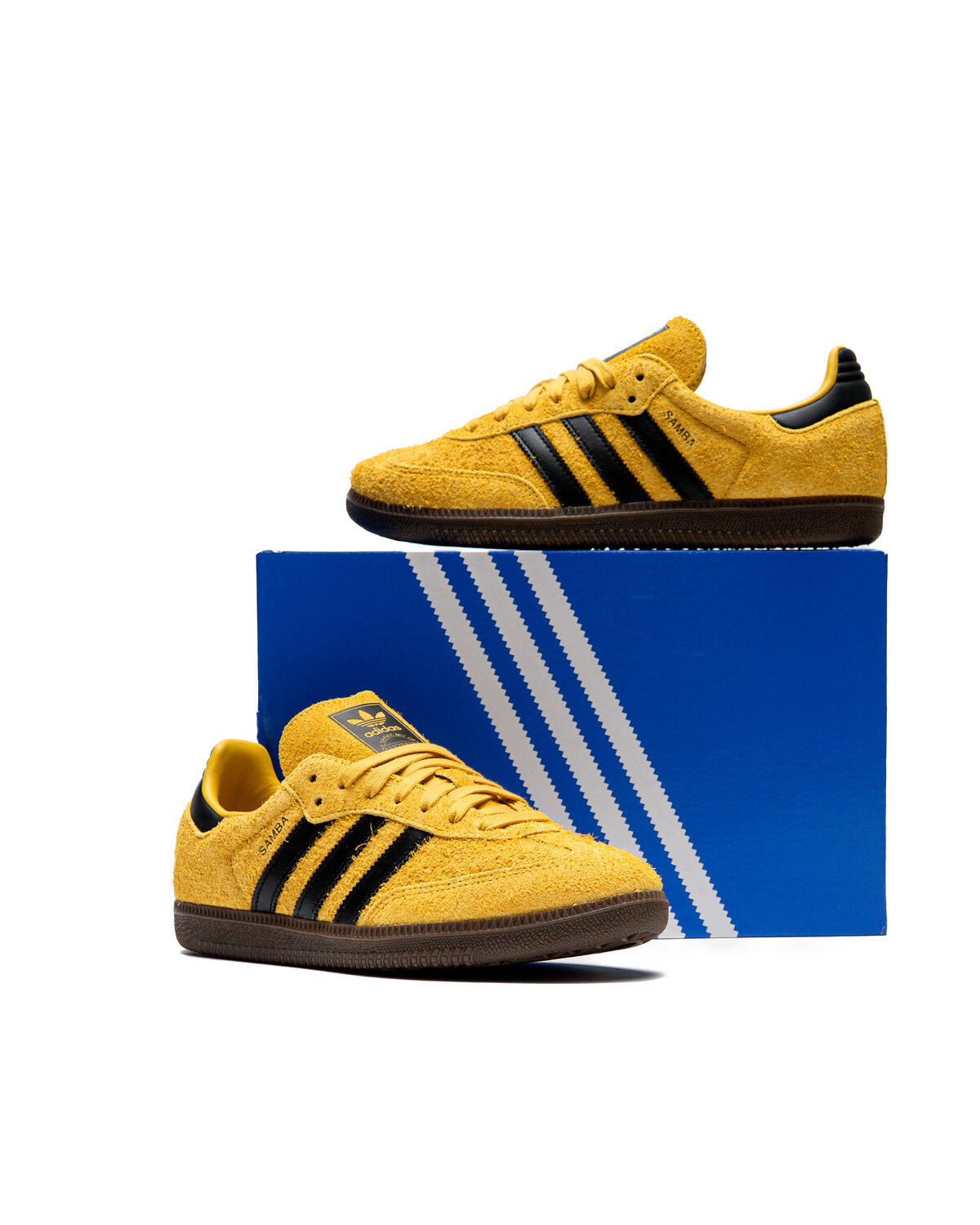 Adidas Samba OG 'EQT Yellow Black' Unisex Shoes - Image 9