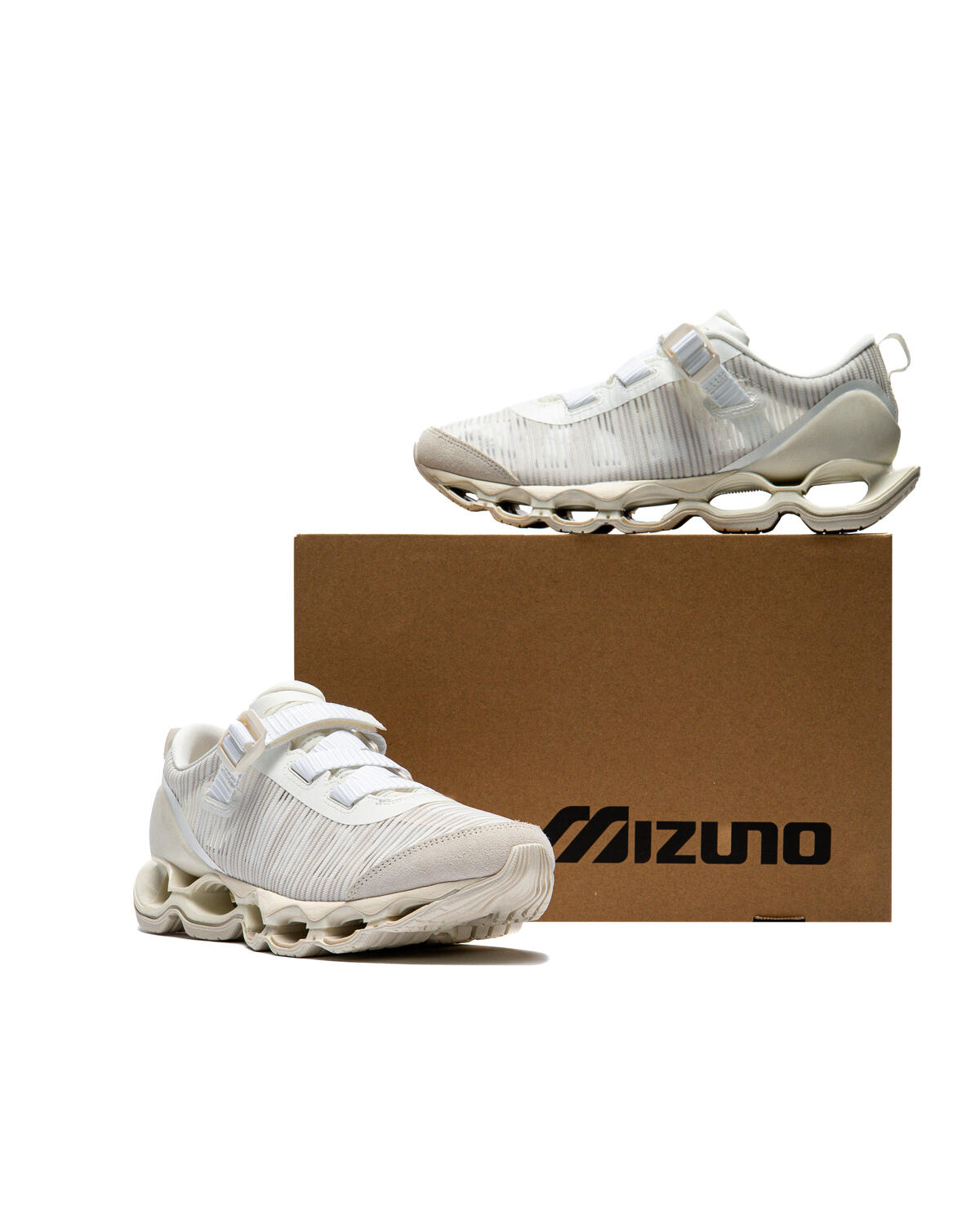 Mizuno Wave Prophecy Strap 2 Snow White/Pristine D1GA260302 - Image 6