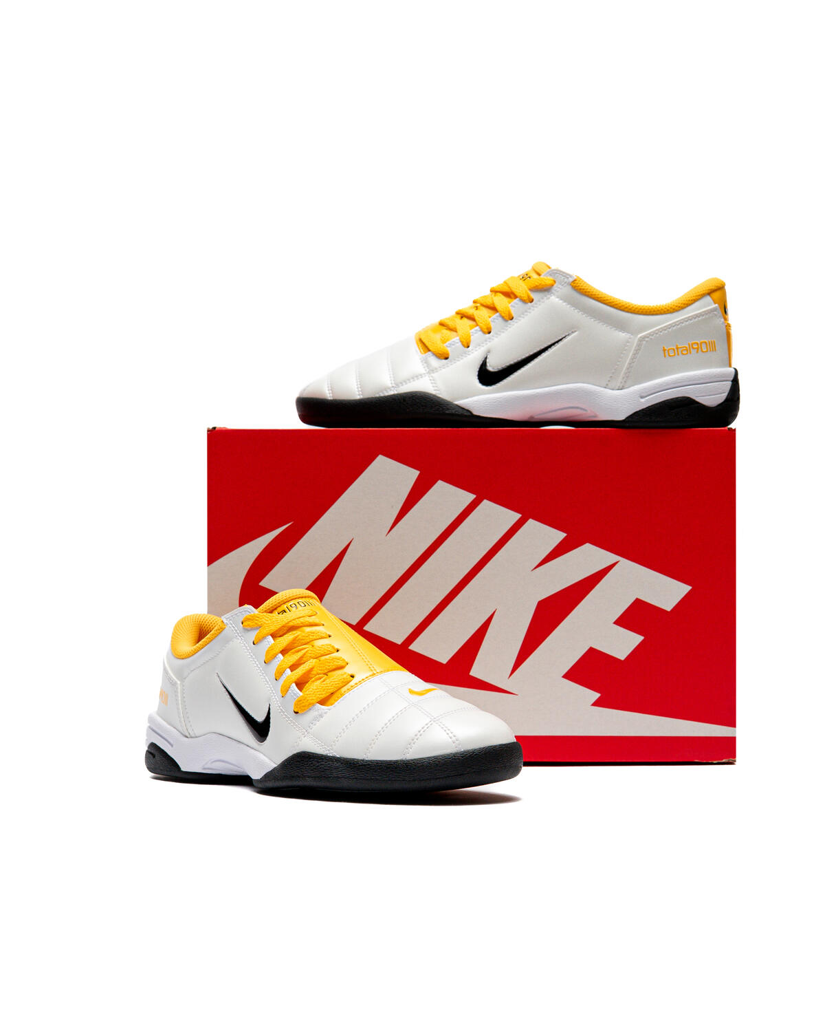 Nike Total 90 - White / Black / University Gold - Image 6