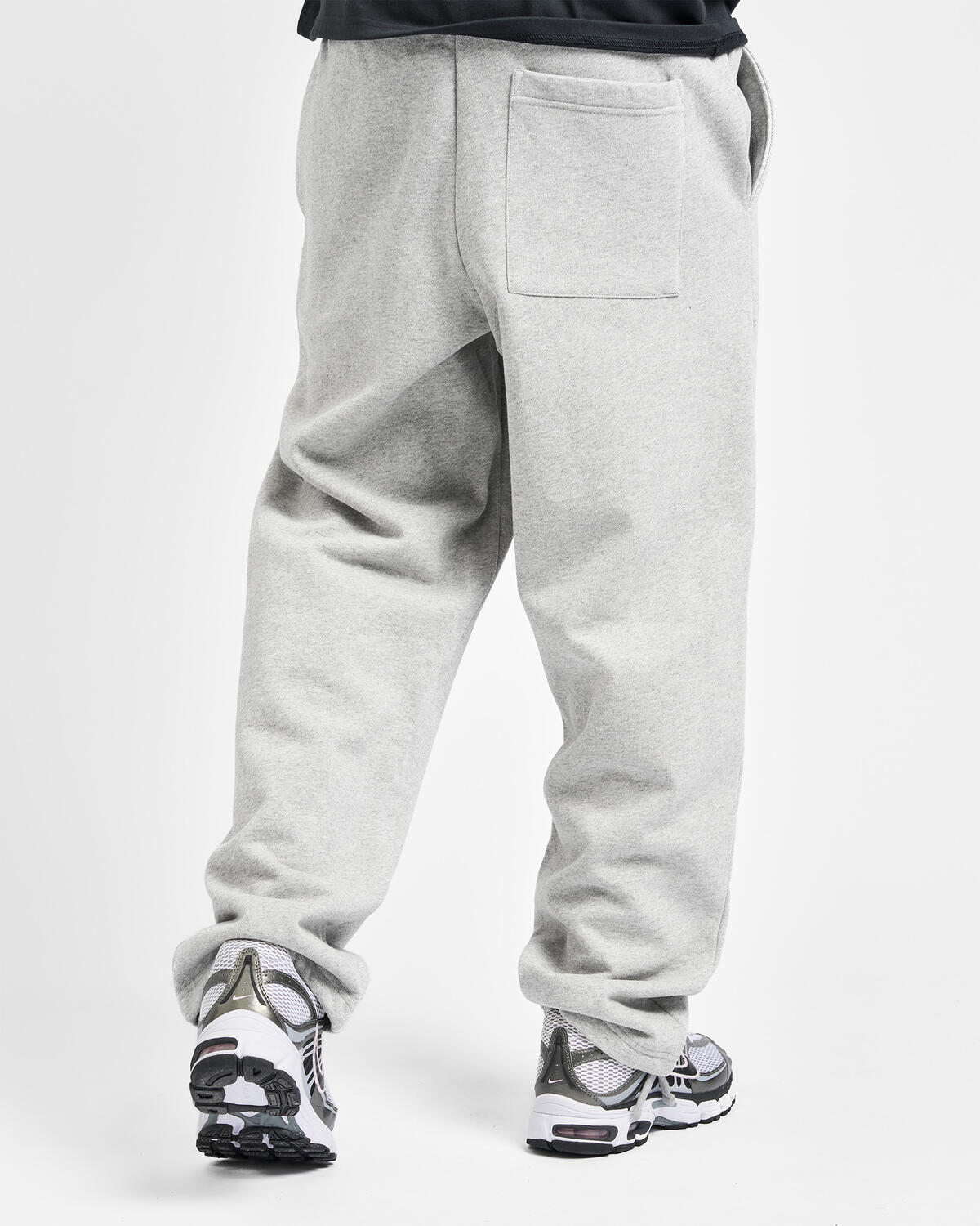 DIME Cursive Small Logo Sweatpants Heather Grey - Image 7