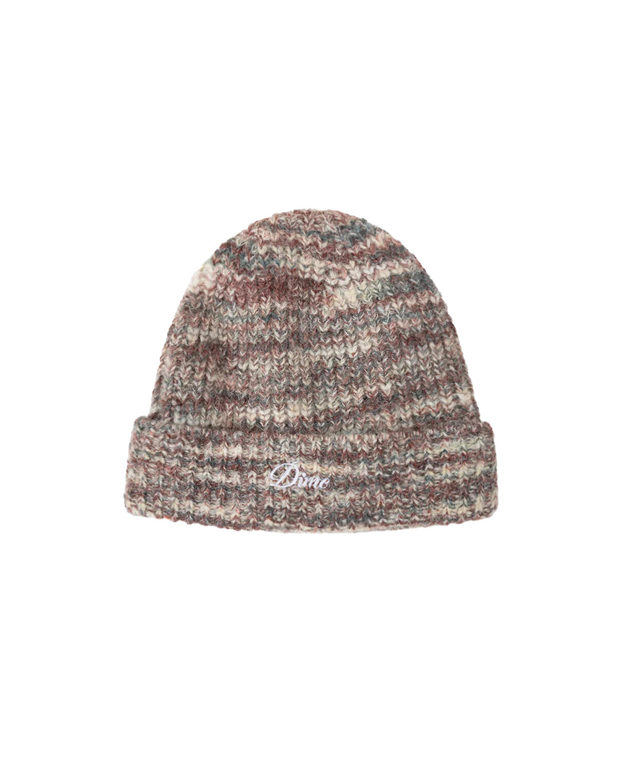 Dime Fuzzy Fold Beanie - Blush - Image 3