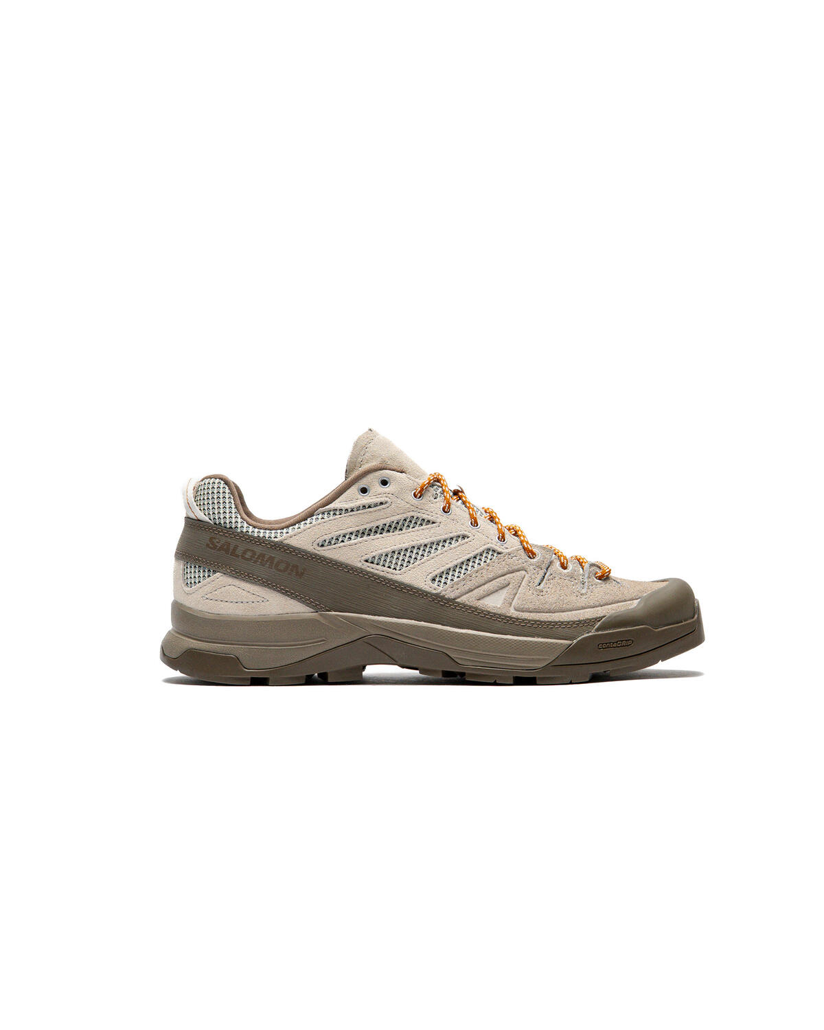 Salomon X Alp Woven Shoes - Walnut / Silver Cloud / Vanilla Ice
