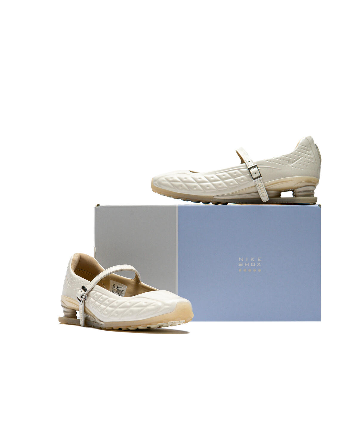 Nike Shox Z Calistra Pale Ivory/Oatmeal (Women's) - Image 47