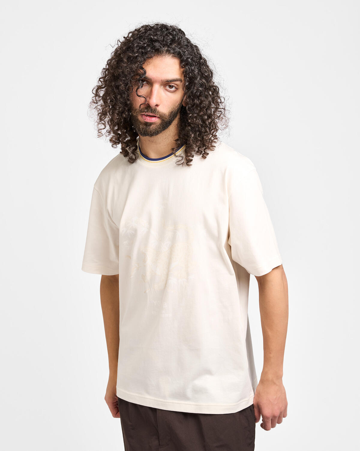 Adidas Y-3 x Wales Bonner Graphic T-Shirt - Crew White - Image 9