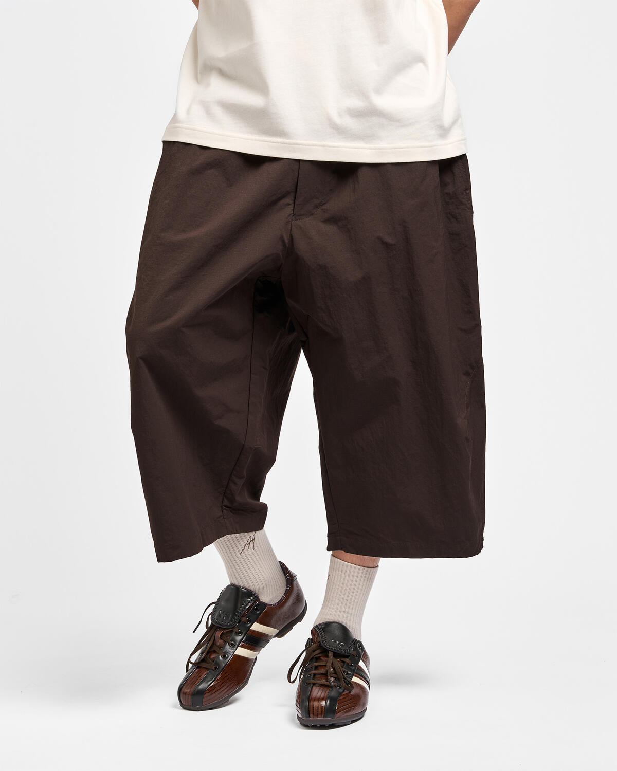 Adidas Y-3 x Wales Bonner Rip Short - Aurora Coffee - Image 16