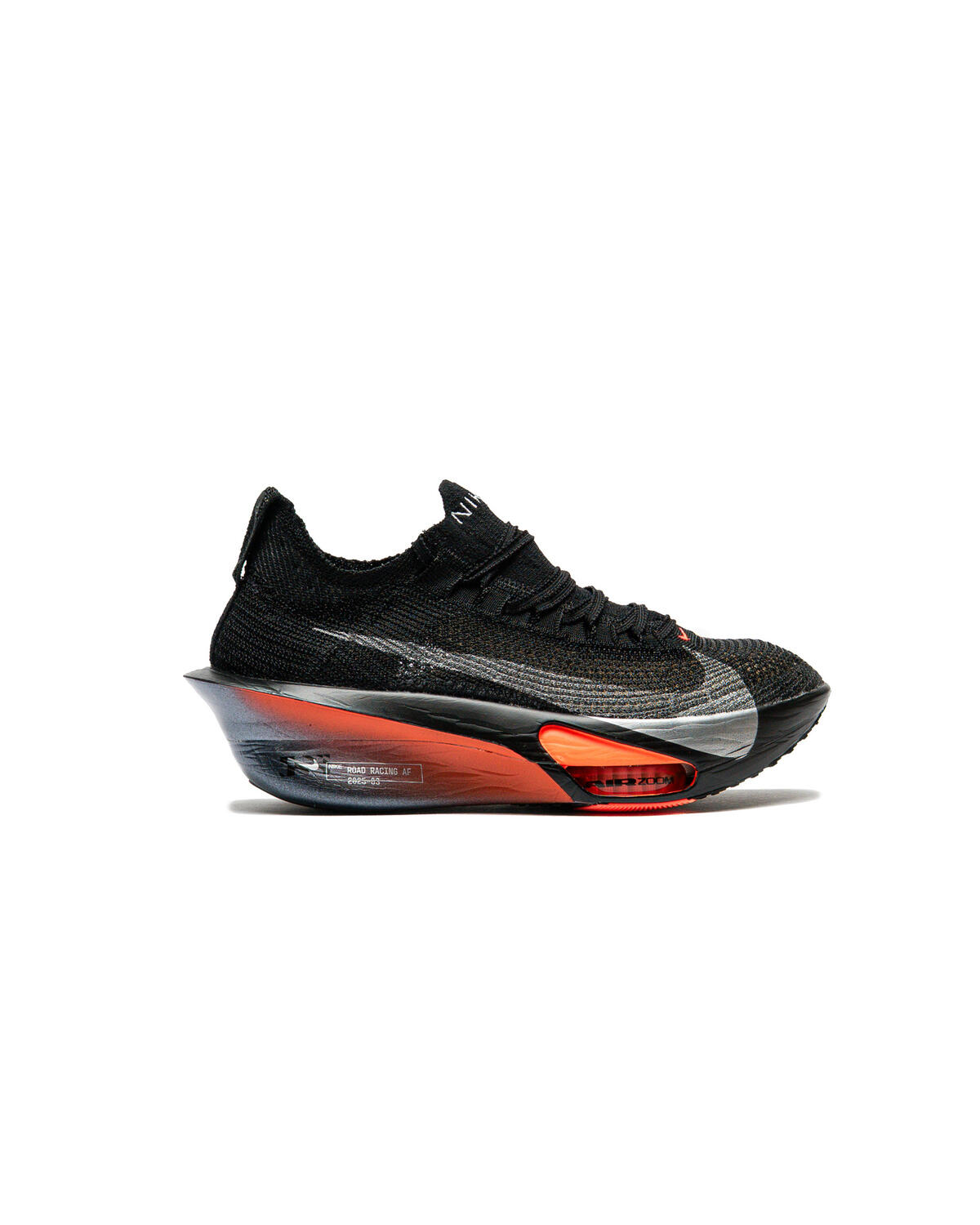 Air Zoom Alphafly 3 Sneakers Black / Metallic Silver / Bright Crimson - Image 8