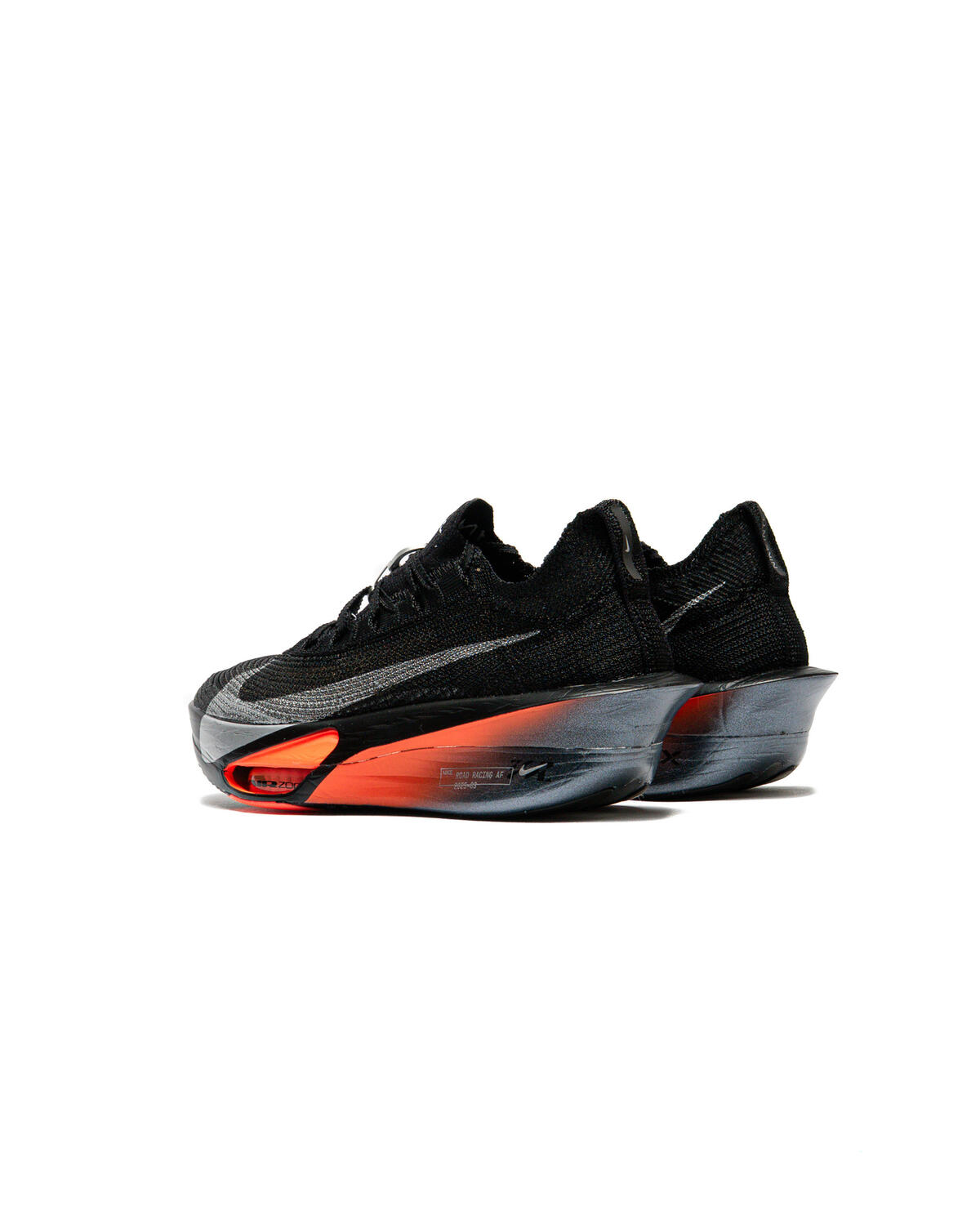 Air Zoom Alphafly 3 Sneakers Black / Metallic Silver / Bright Crimson - Image 11