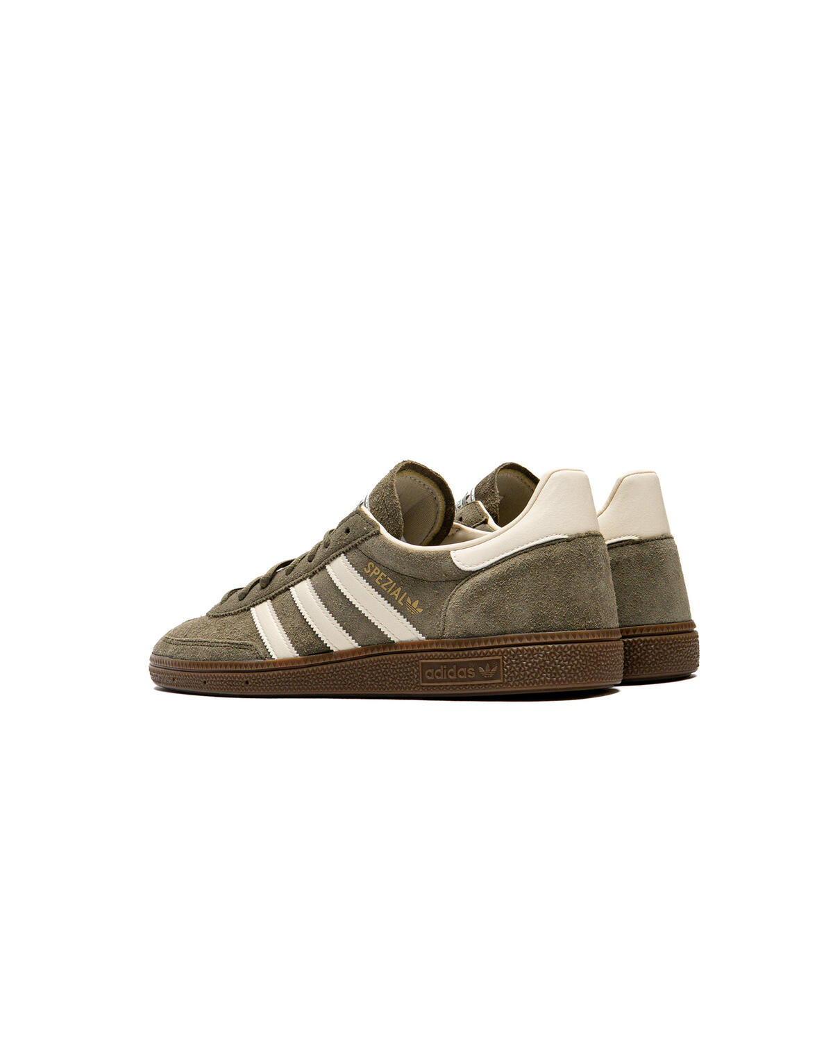 adidas Handball Spezial - Olive Strata / Cream White / Gum5 (Women's) - Image 14