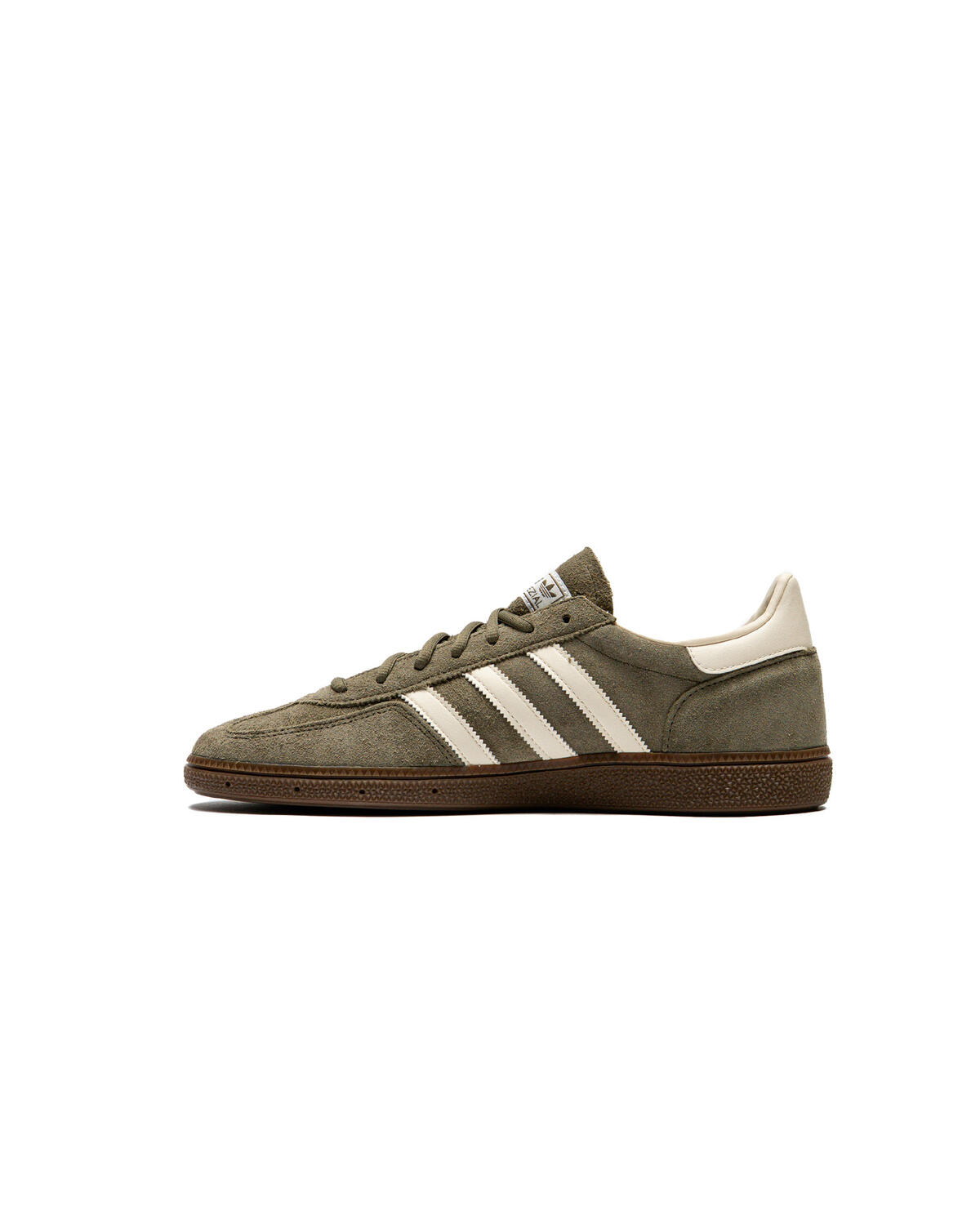adidas Handball Spezial - Olive Strata / Cream White / Gum5 (Women's) - Image 12