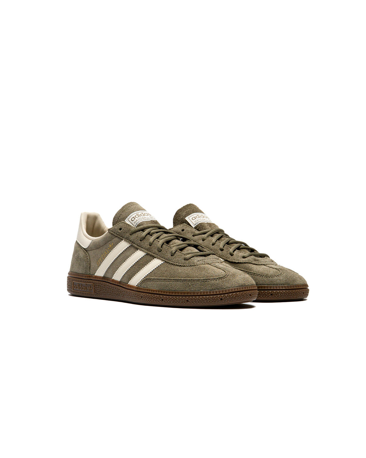 adidas Handball Spezial - Olive Strata / Cream White / Gum5 (Women's) - Image 13