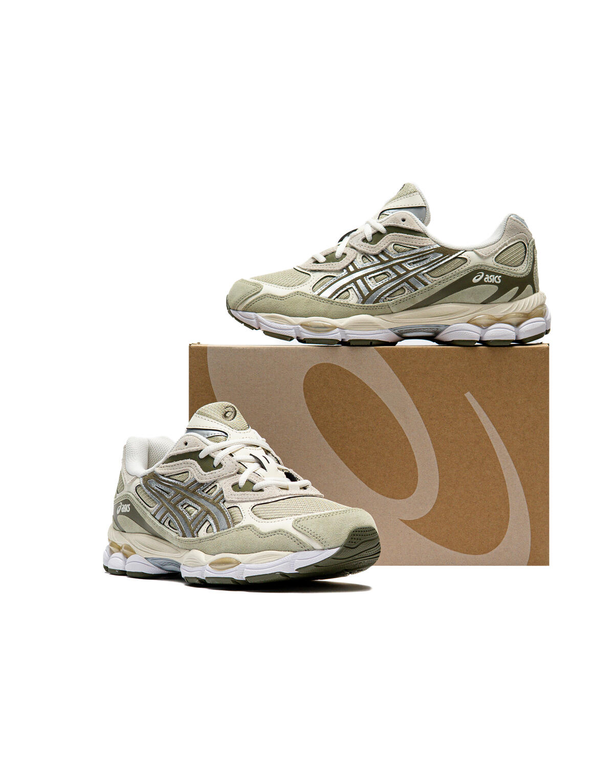 Asics Gel-NYC – Khaki / Pure Silver - Image 12