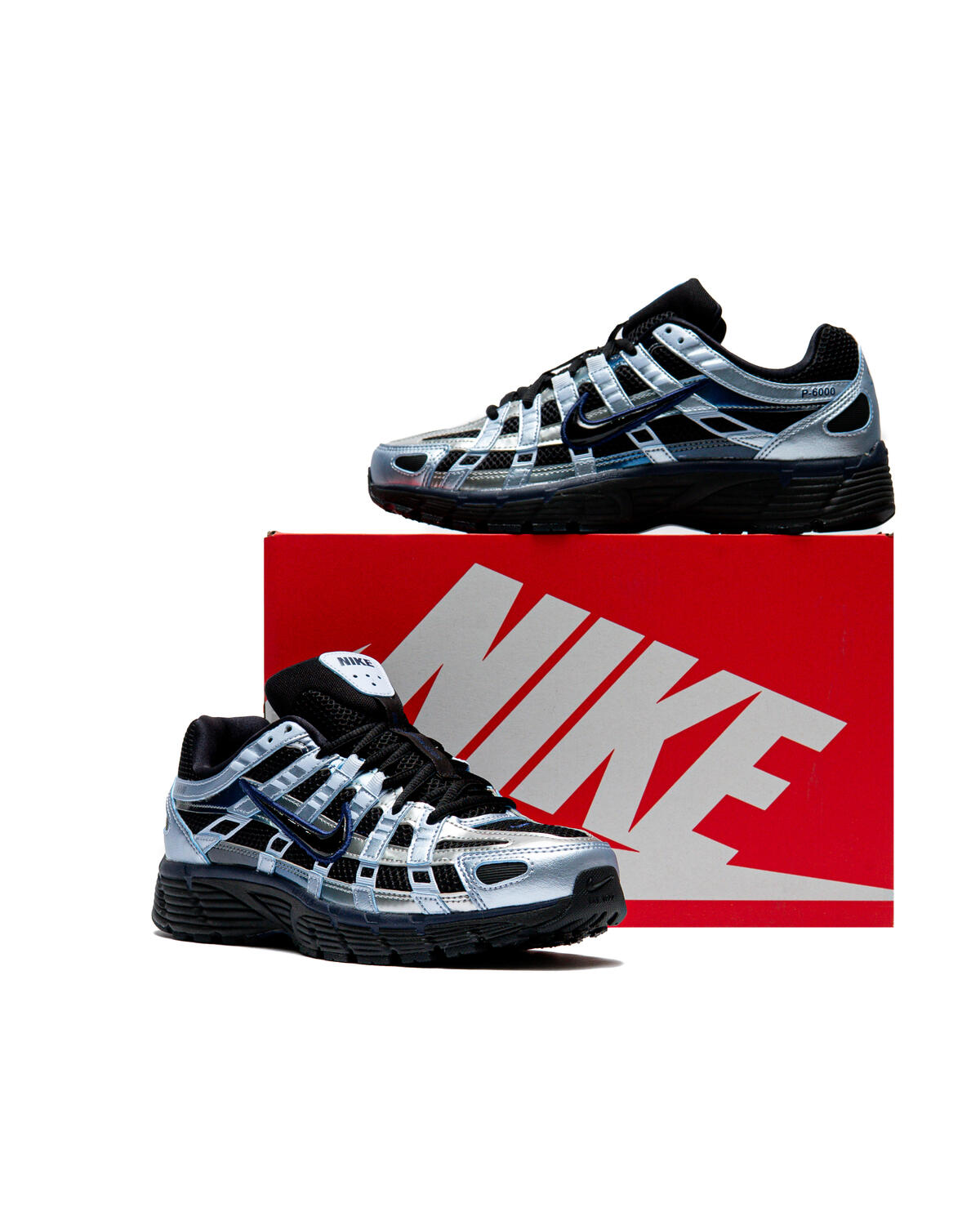 W NIKE P-6000 SE "Black/Black-Hydrogen Blue-Midnight Navy" (Women's) - Image 17