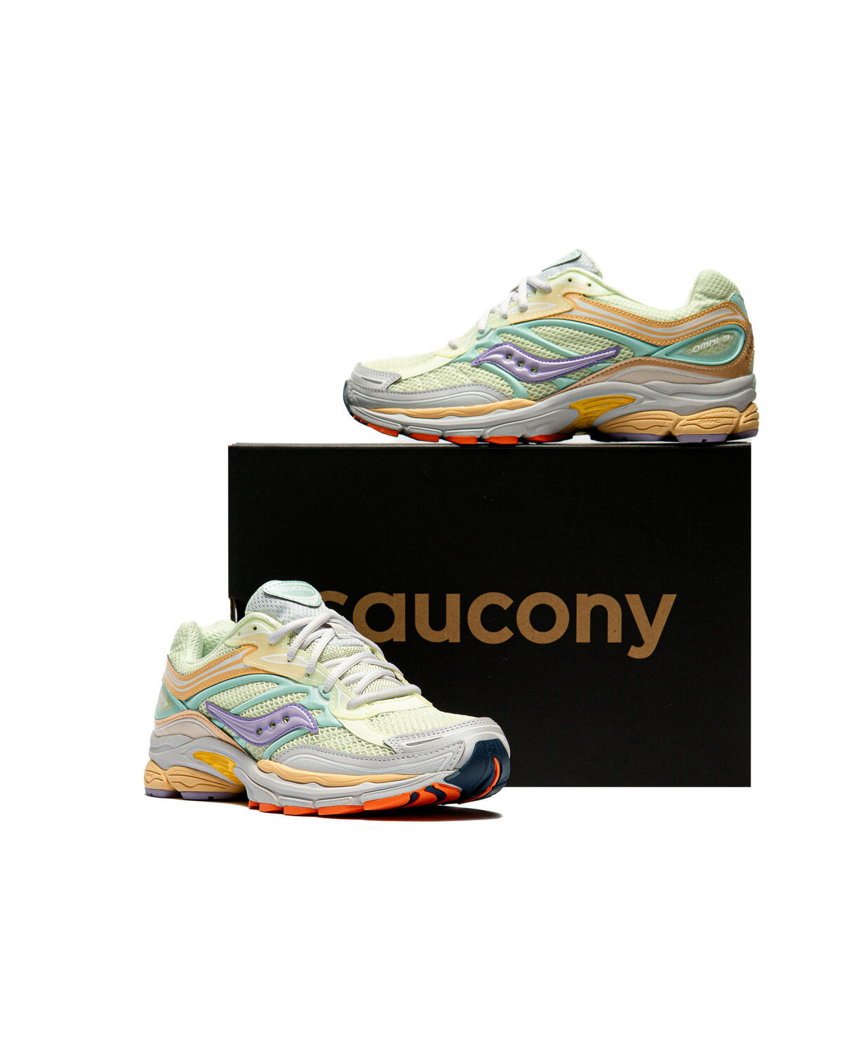 Saucony Progrid Omni 9 'Prism' - Lime/Orchid - Image 33