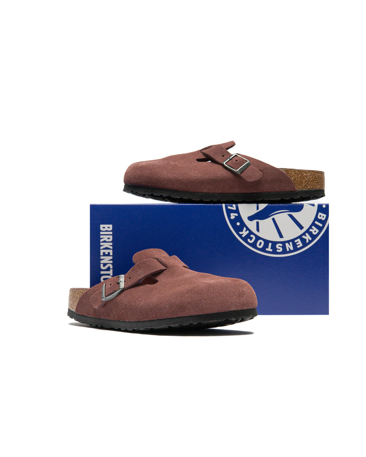 Birkenstock Boston Soft Footbed Suede Leather (Narrow Fit) (TD) - Image 6