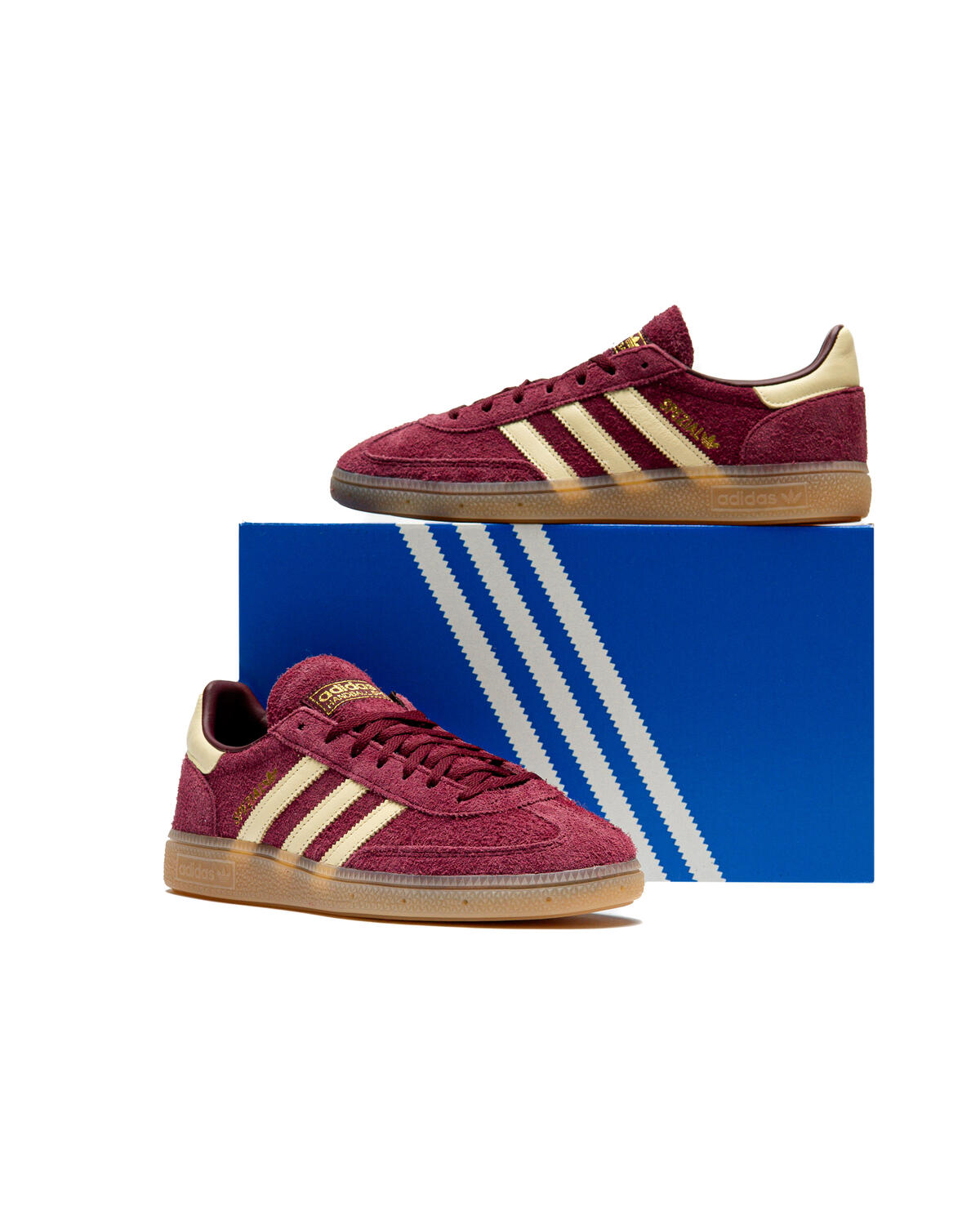 Adidas Handball Spezial W Maroon/Warvan/Goldmt (Women's) - Image 9