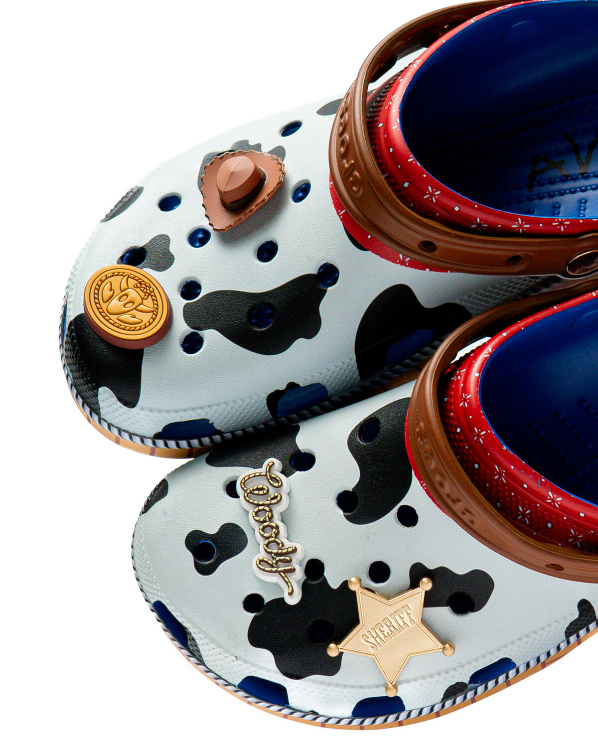 Crocs Toy Story x Classic Clogs
Woody 209446-4GX Men\'s Size 13 M Animal Crocs Unisex Toy Story Woody Classic Clog | Rack Room  main image 3
