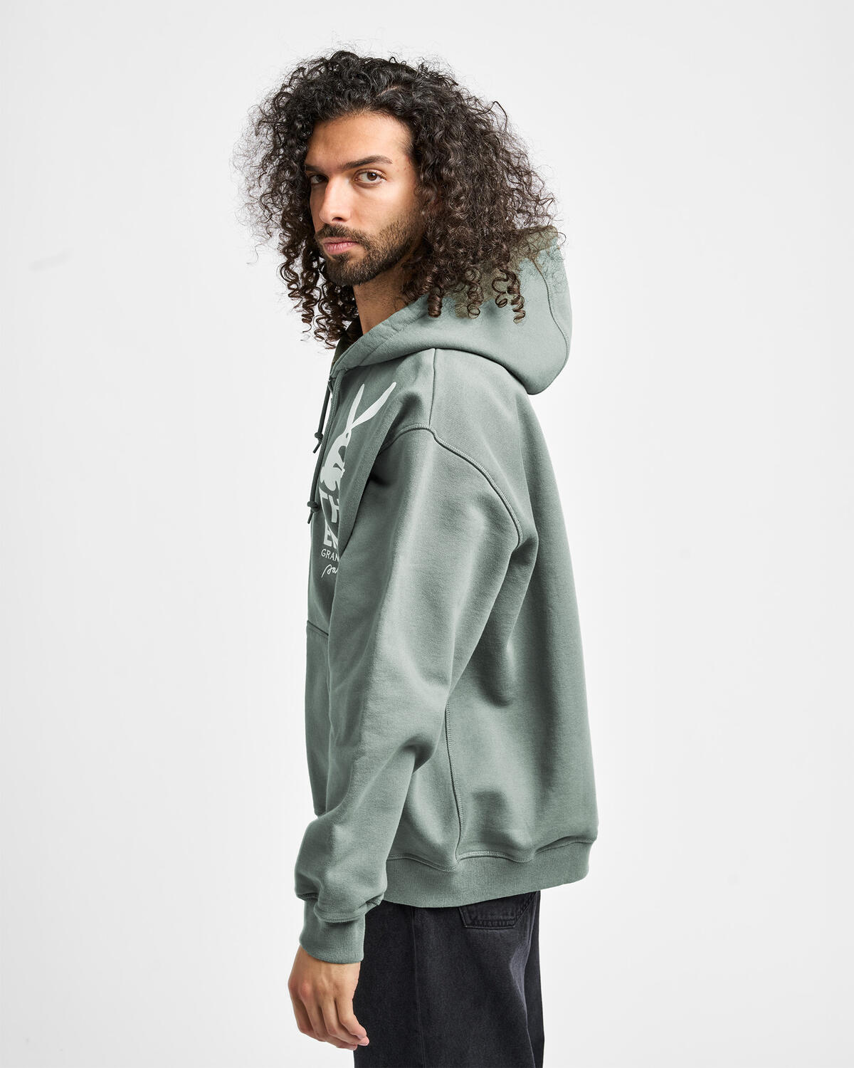 by Parra End the bunny zip hooded sweatshirt - Image 5