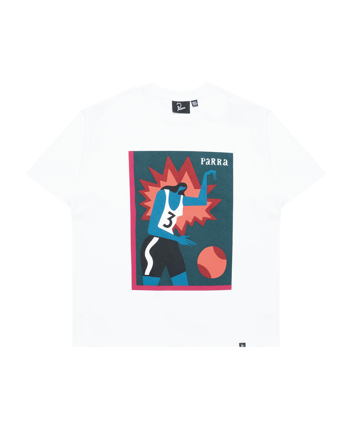 byParra Baseketball T-Shirt (White)