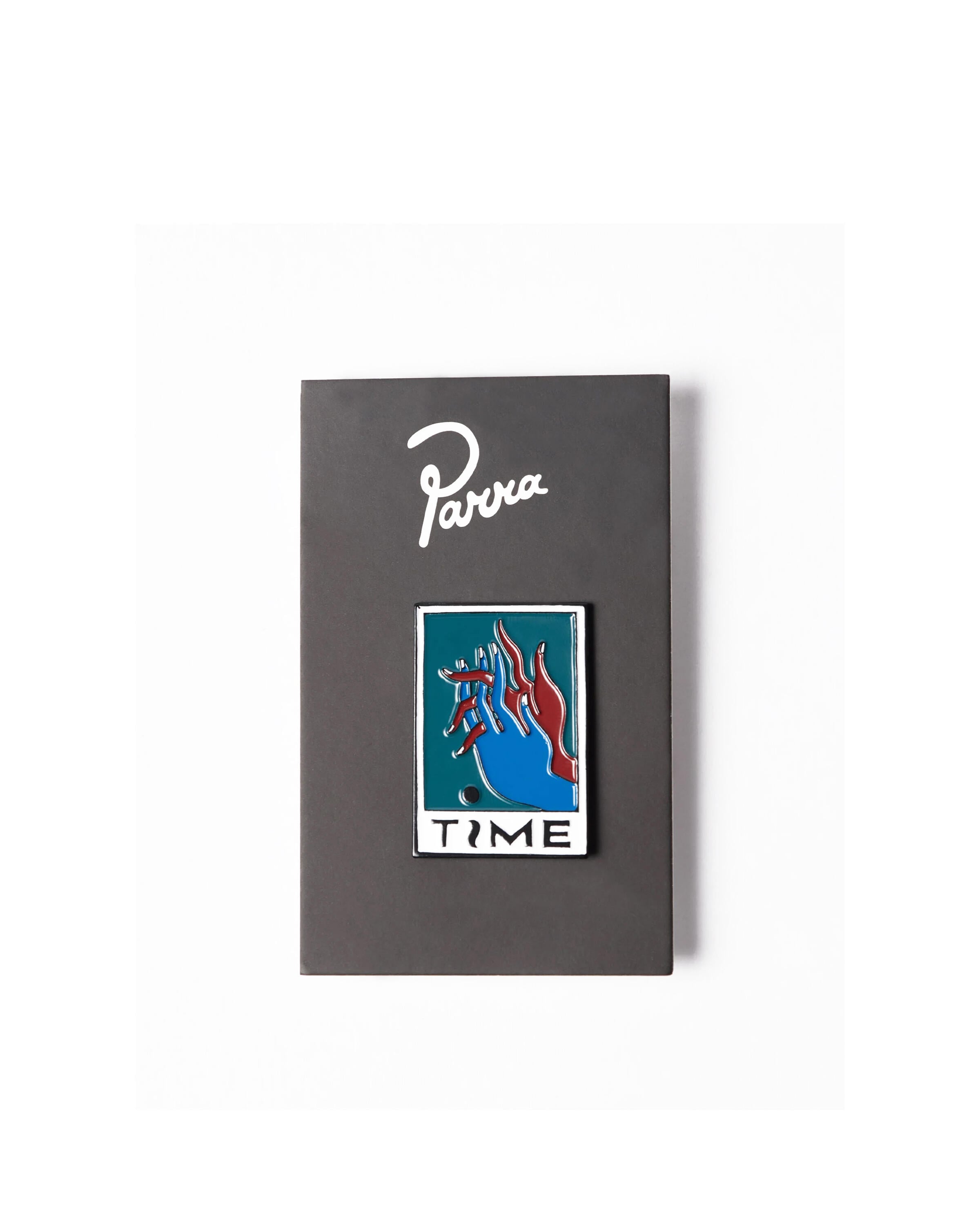 by Parra Hands of time enamel pin