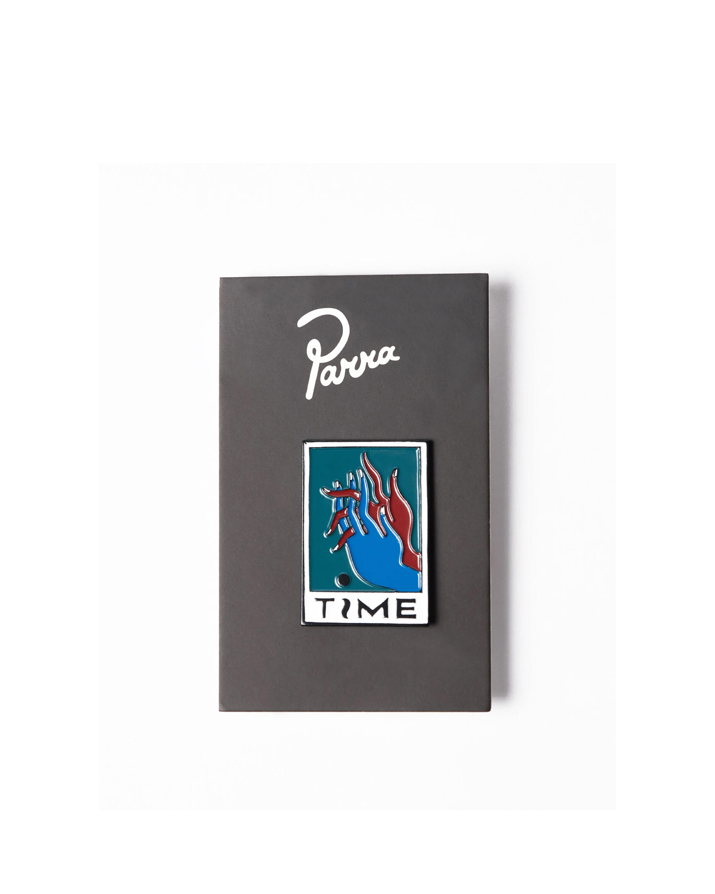 by Parra Hands of time enamel pin
