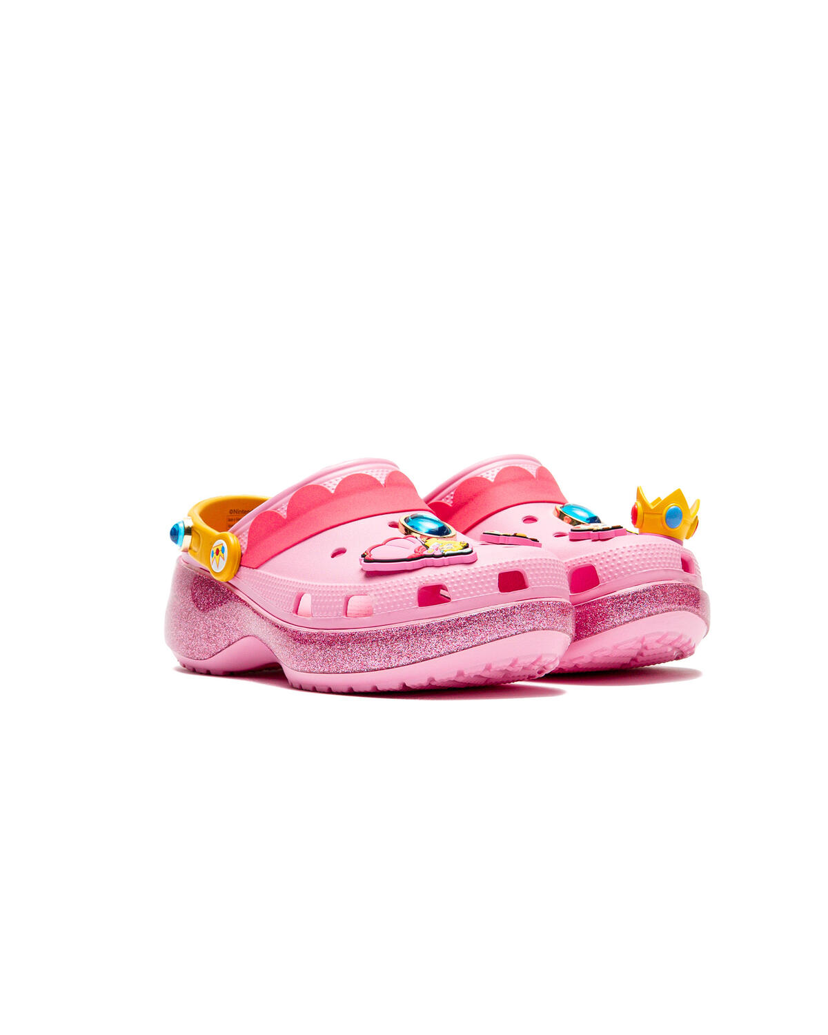 Crocs x Nintendo WMNS Classic Platform Clog 'Princess Peach' - Image 4