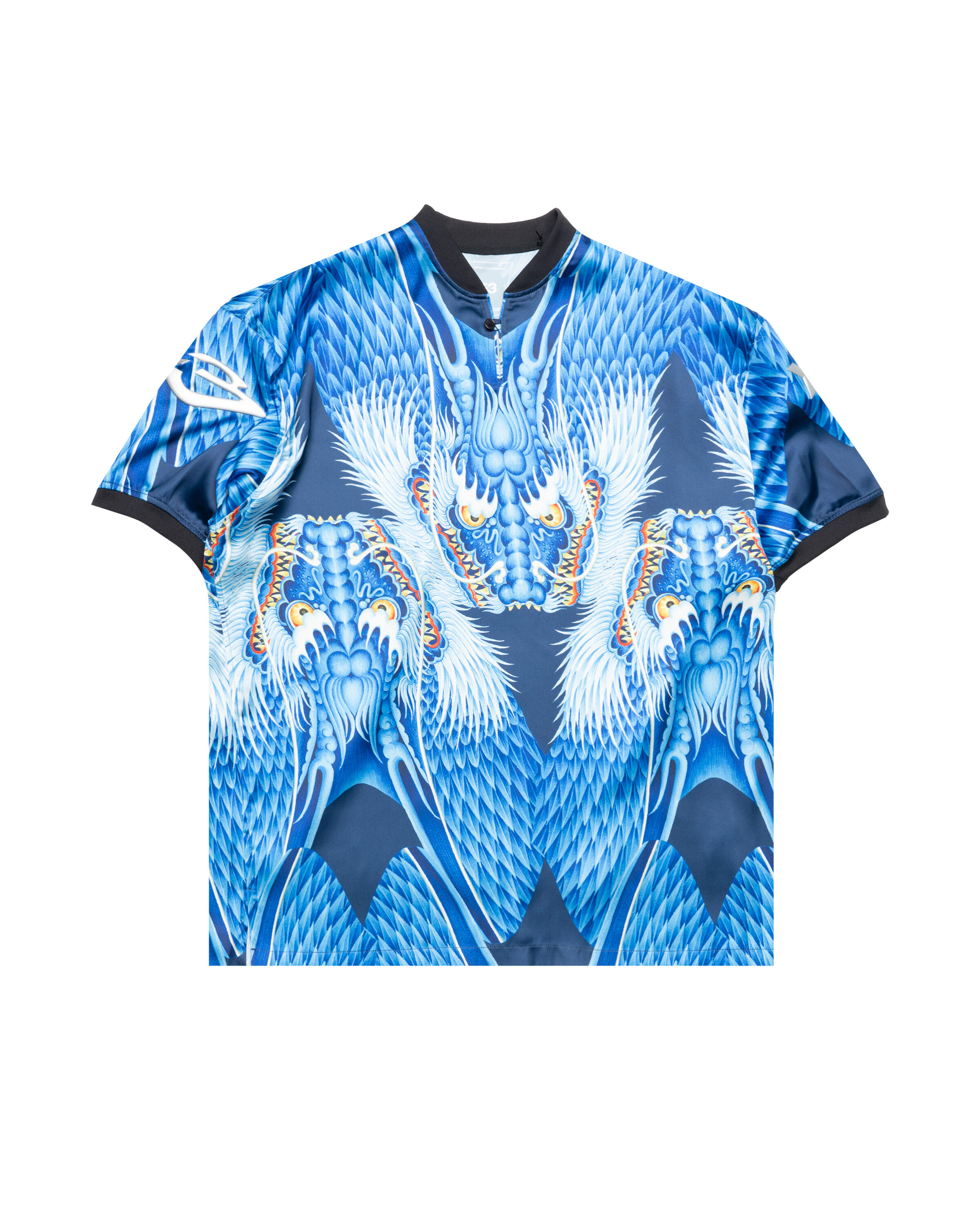 Y-3 SATIN GRAPHIC JERSEY 'Dragon'