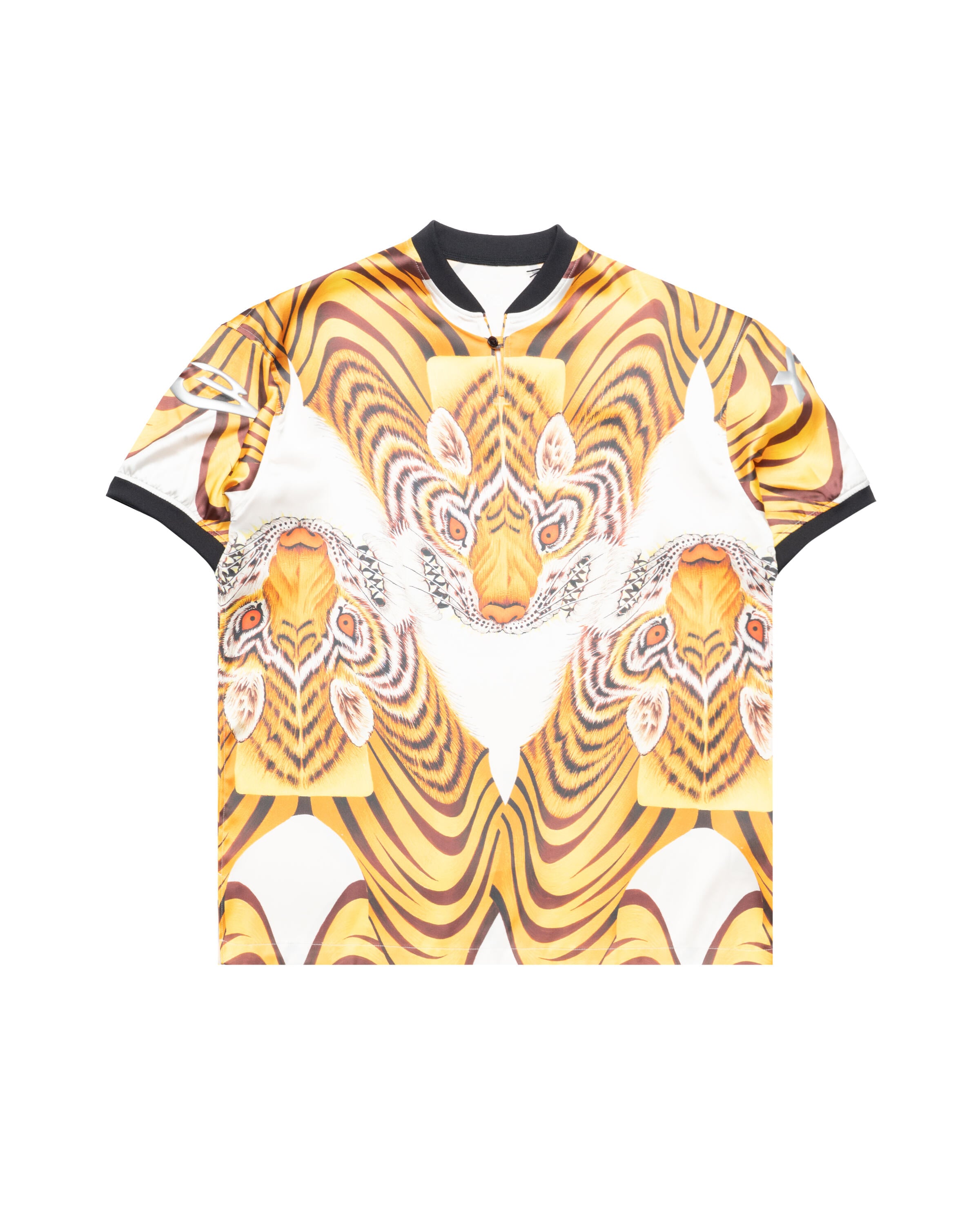 Y-3 SATIN GRAPHIC JERSEY 'Tiger'