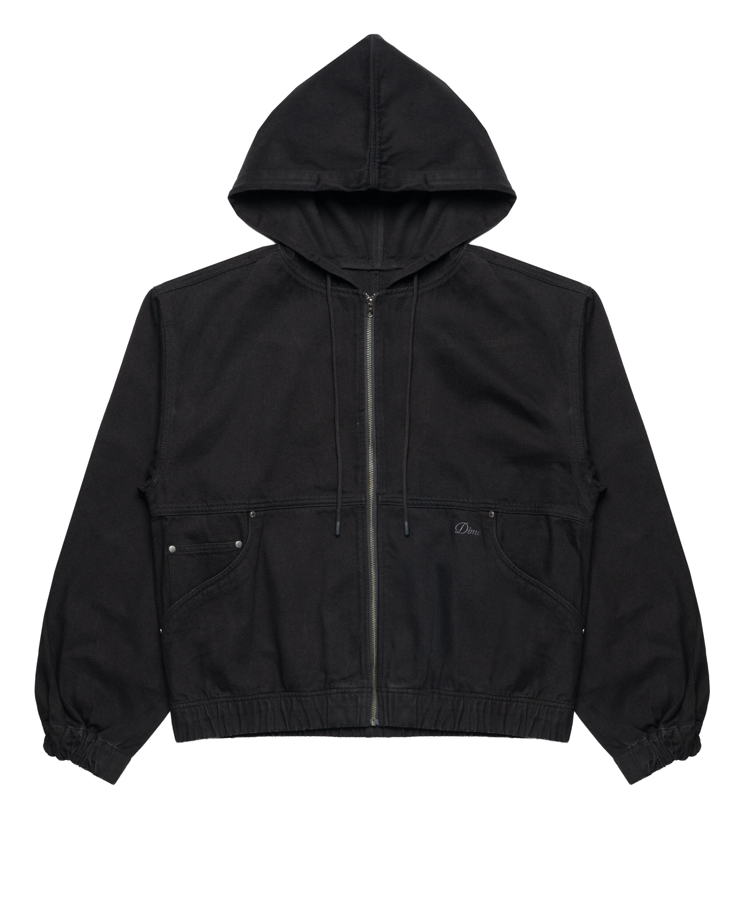 Dime Hooded Denim Jacket