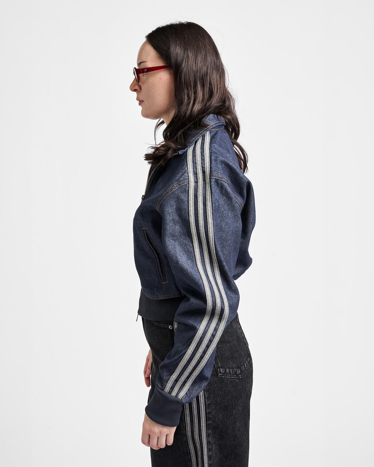 adidas Originals WMNS Firebird Denim Tracktop - Image 5