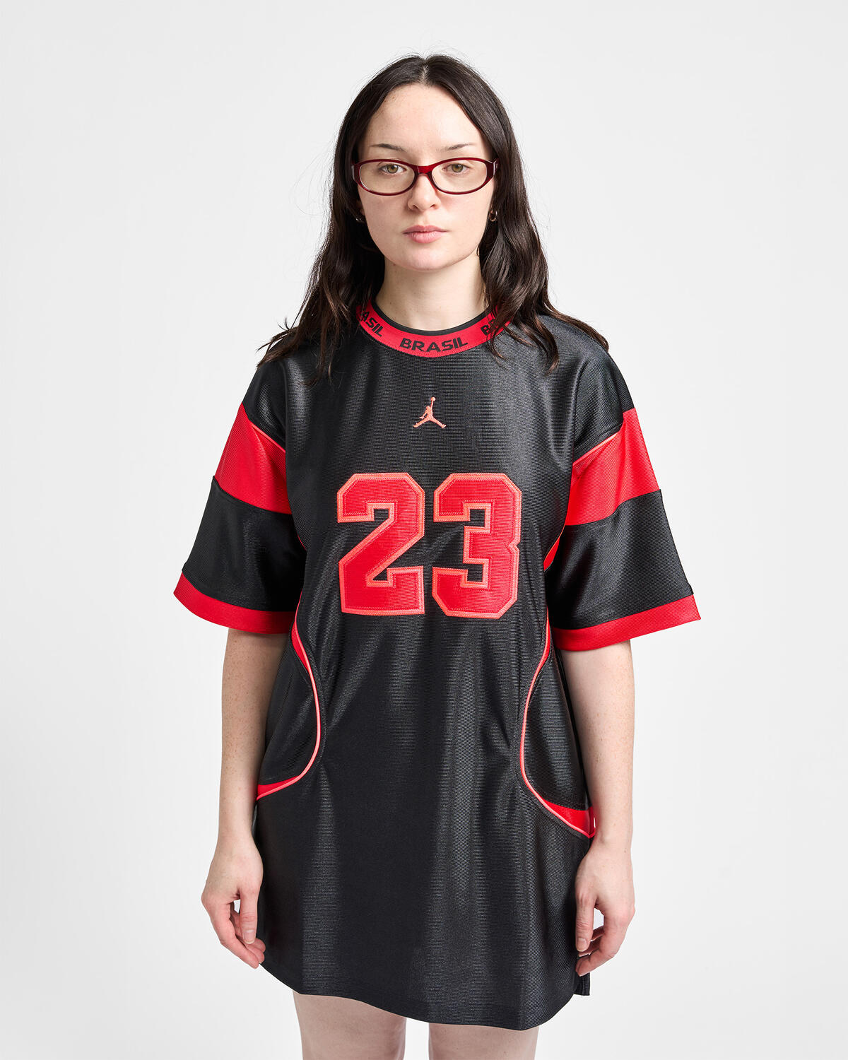jordan jersey dress women Air Jordan WMNS Brooklyn JERSEY DRESS 'BRASIL' | II5395-010