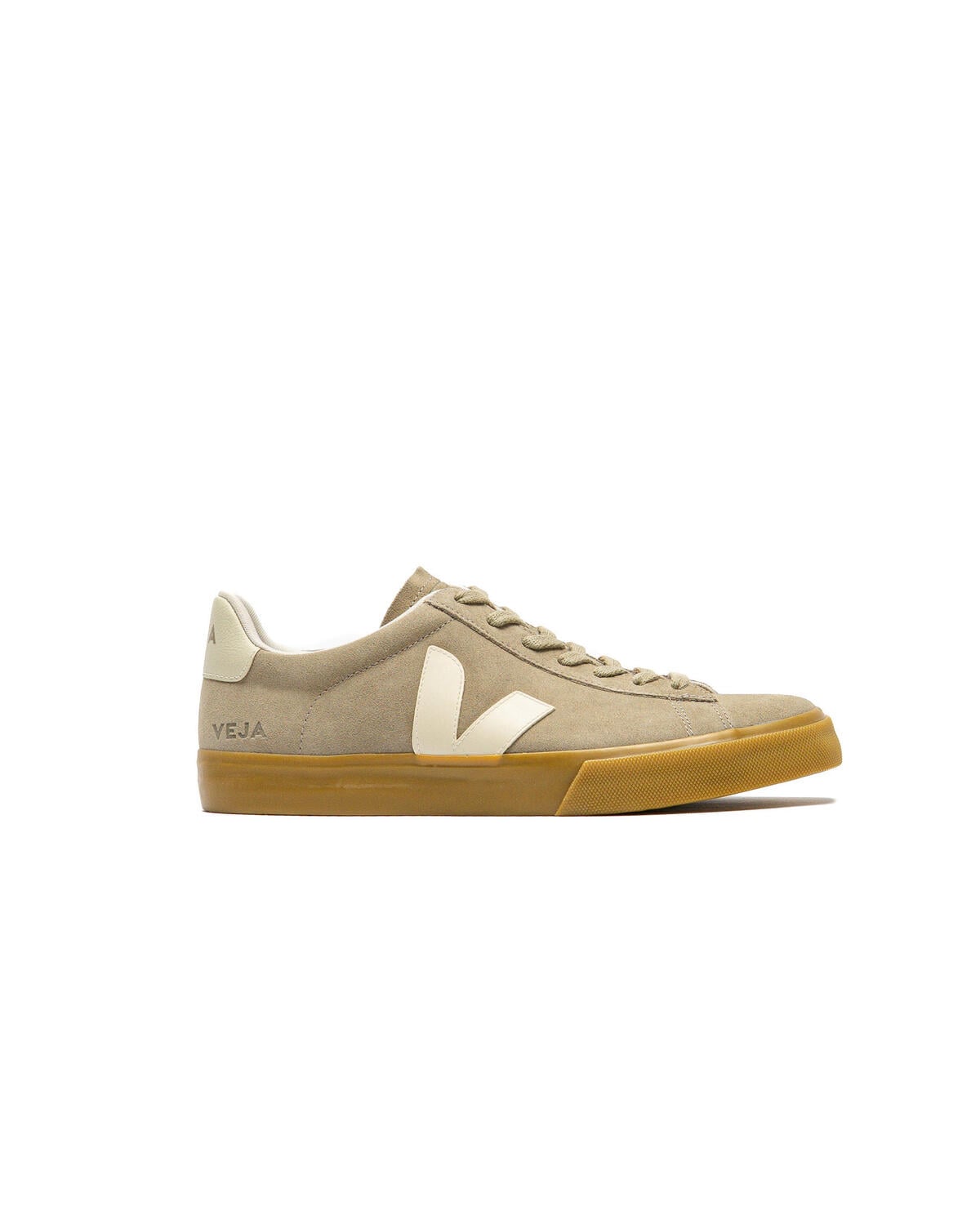 Veja Taupe Campo Suede Sneakers - Image 1