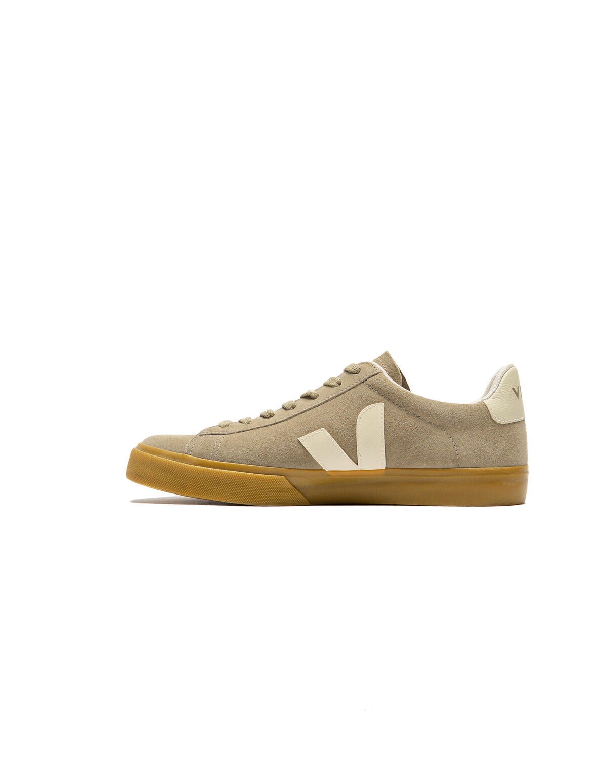 Veja Taupe Campo Suede Sneakers - Image 3