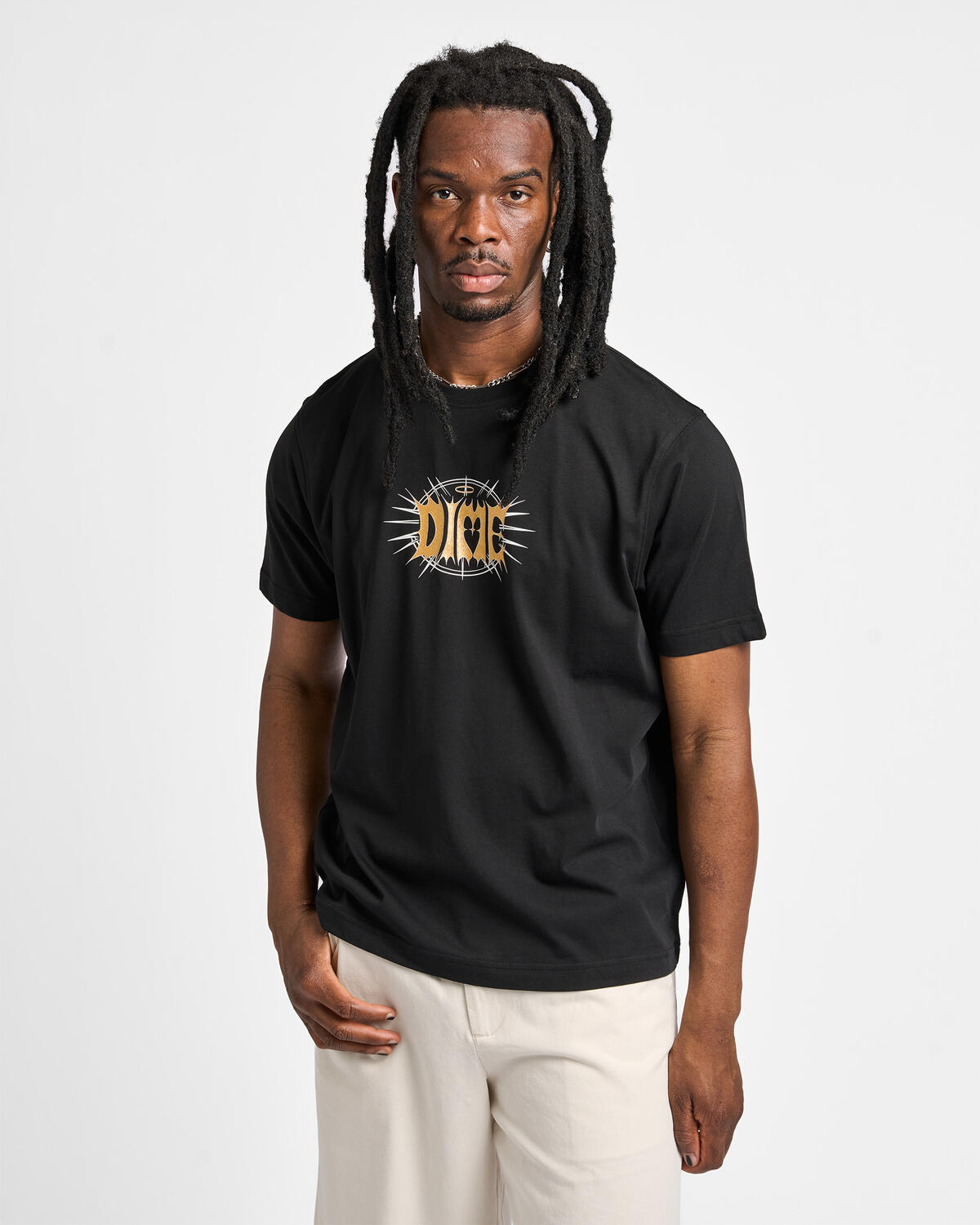 Dime Men's Holy T-Shirt Black - Image 6