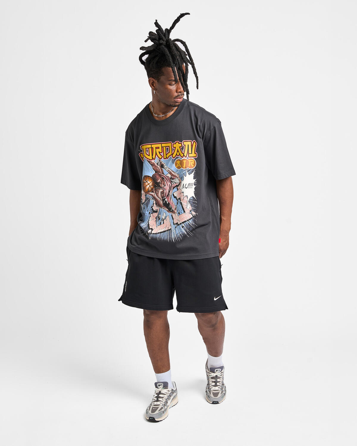 Jordan : Brooklyn Men's T-Shirt - Off Noir - Image 26