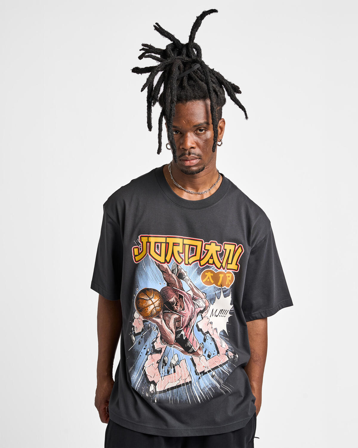 Jordan : Brooklyn Men's T-Shirt - Off Noir - Image 27