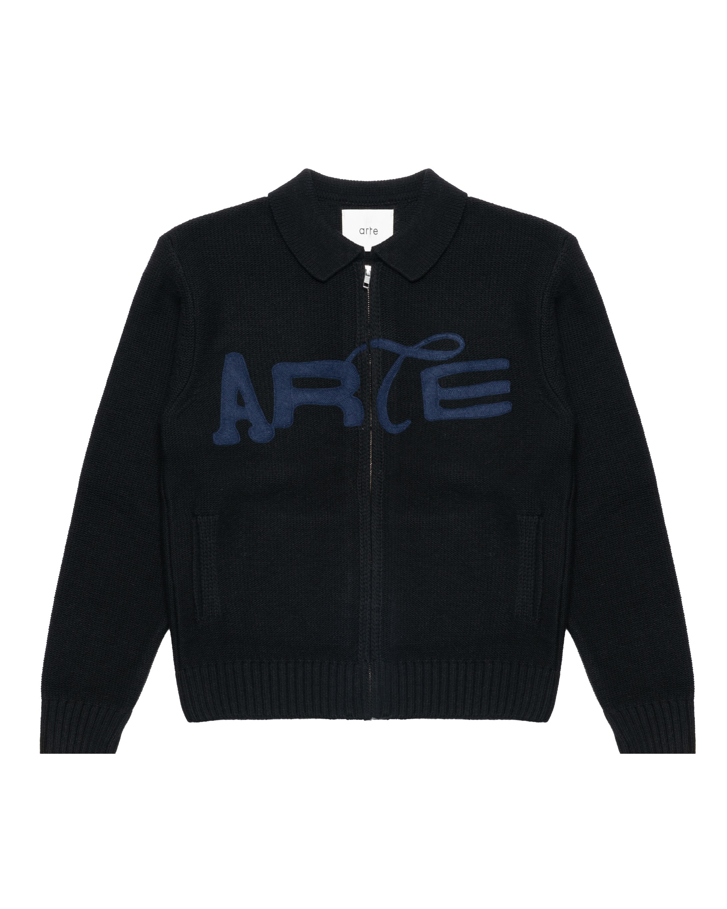 Arte Antwerp Stencil Zip Cardigan