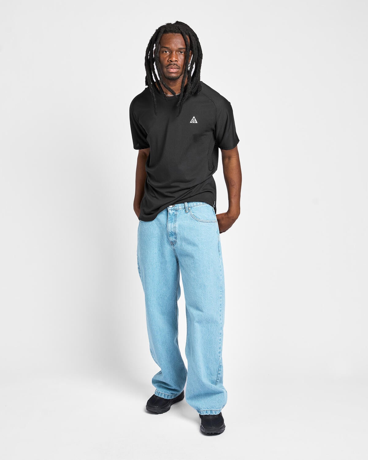 Arte Antwerp Stencil Uniform Denim Pants - Image 3