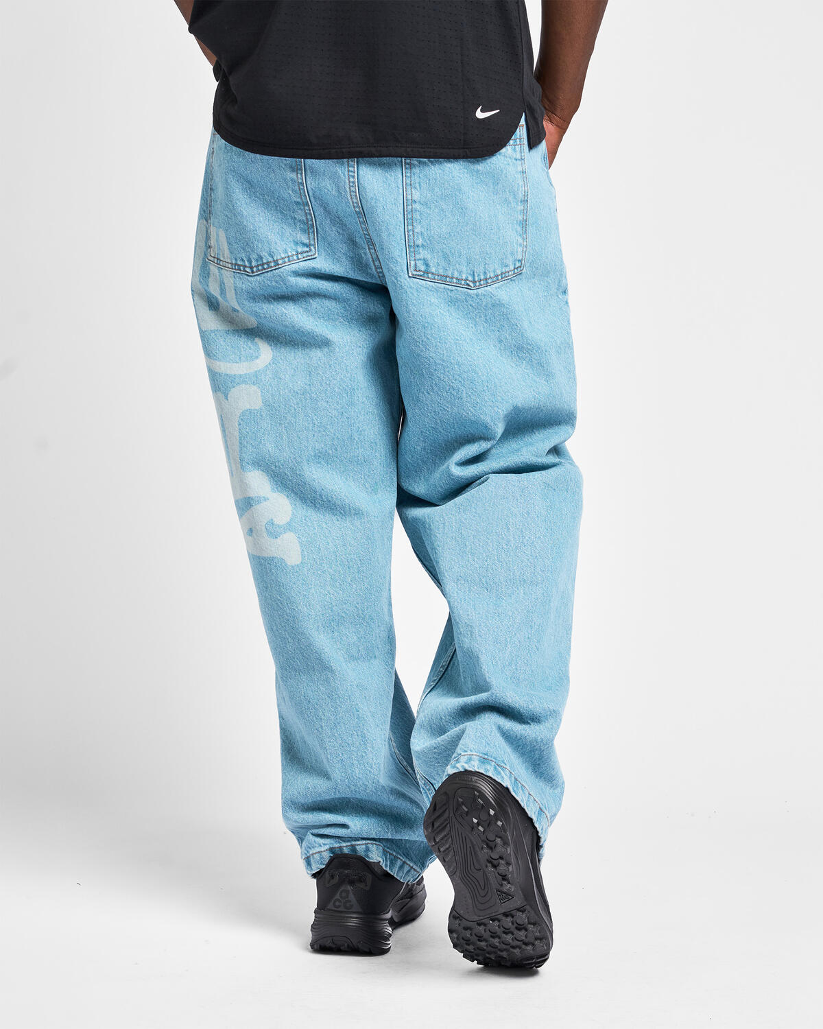 Arte Antwerp Stencil Uniform Denim Pants - Image 6