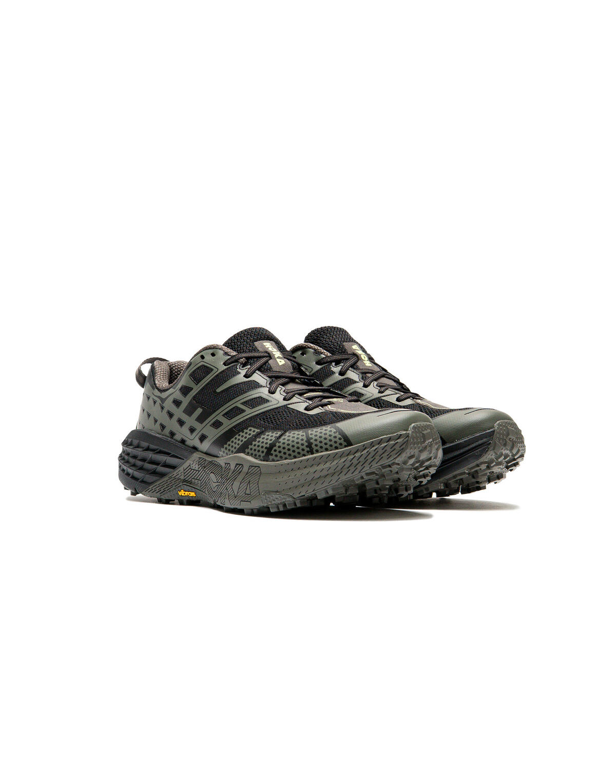 Hoka U Speedgoat 2 Black Asphalt Grey - Image 28