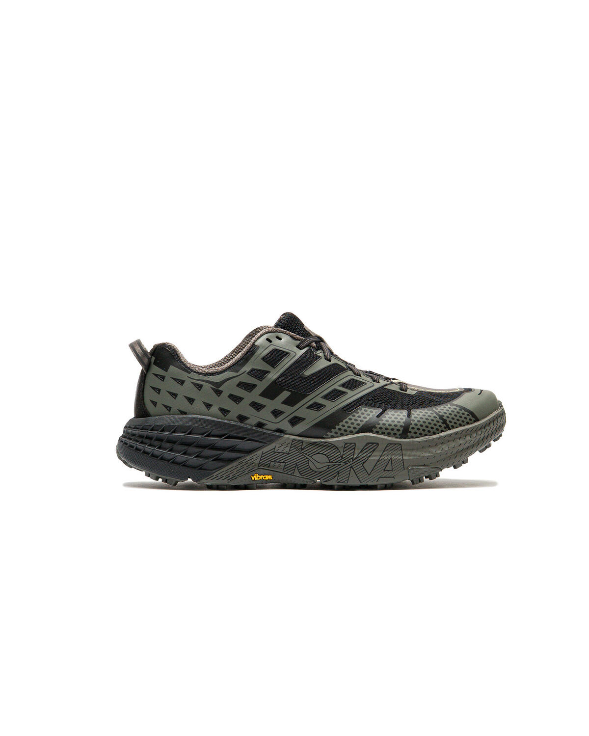Hoka U Speedgoat 2 Black Asphalt Grey - Image 26